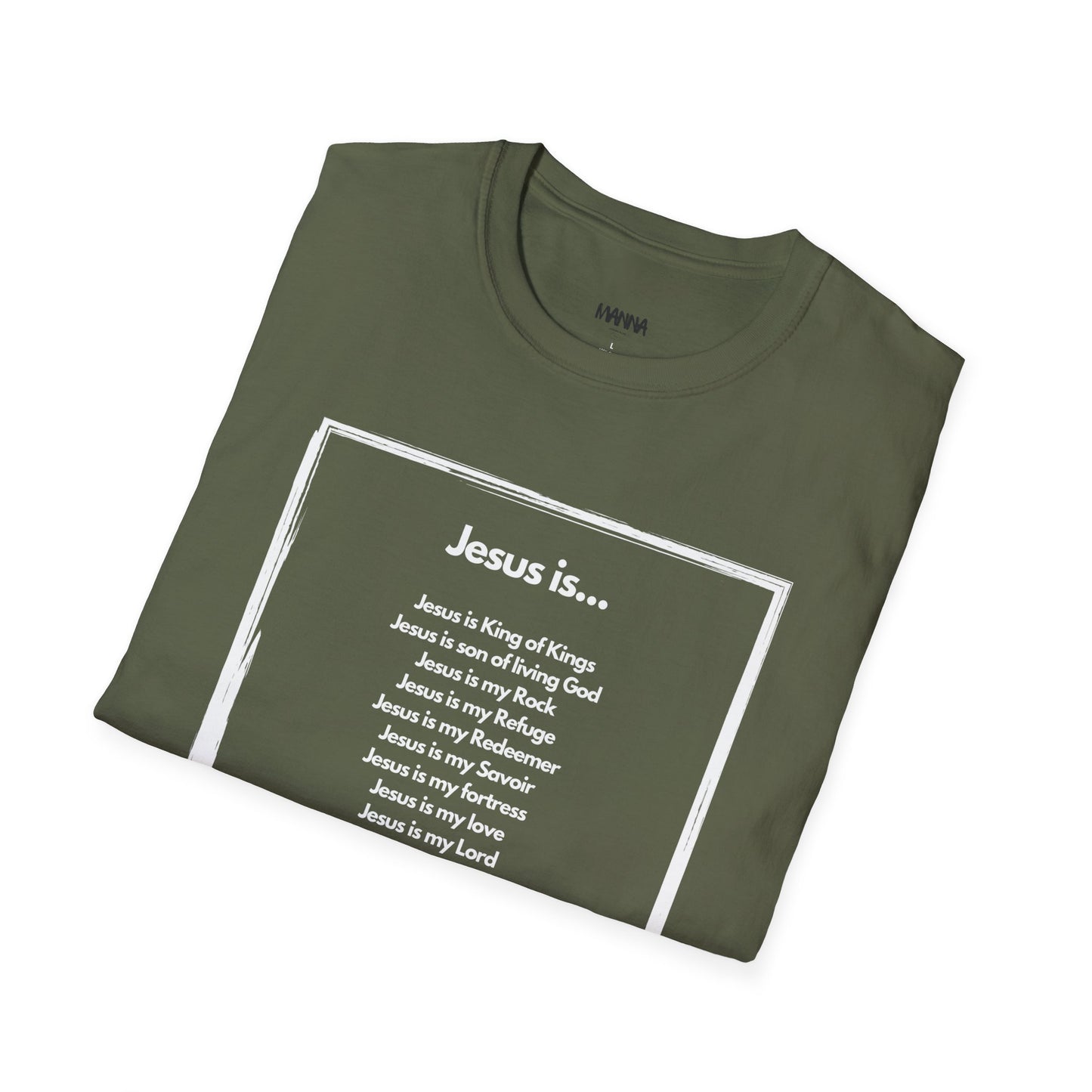Inspirational Jesus T-Shirt - Unisex Softstyle Tee