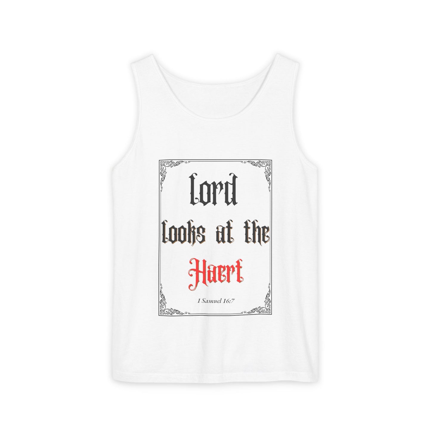 Inspirational Tank Top for Daily Motivation, Christian Gift, Positive Affirmation Apparel, Summer Fashion, Relaxed Fit Exercise Wear