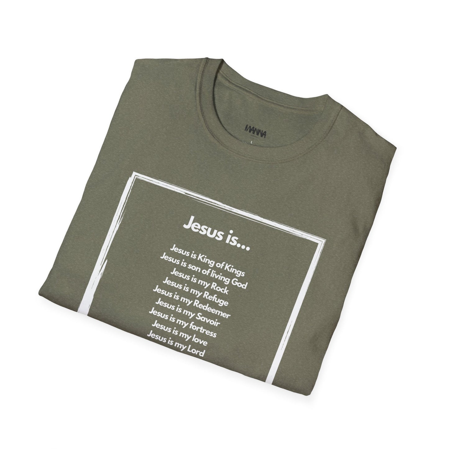 Inspirational Jesus T-Shirt - Unisex Softstyle Tee