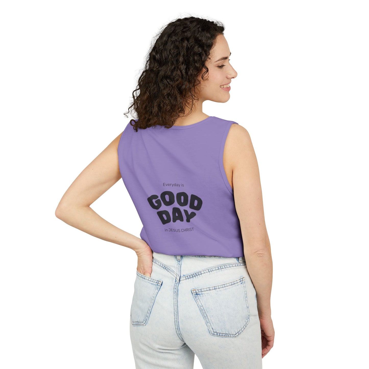 Inspirational Tank Top for Daily Motivation, Christian Gift, Positive Affirmation Apparel, Summer Fashion, Relaxed Fit Exercise Wear