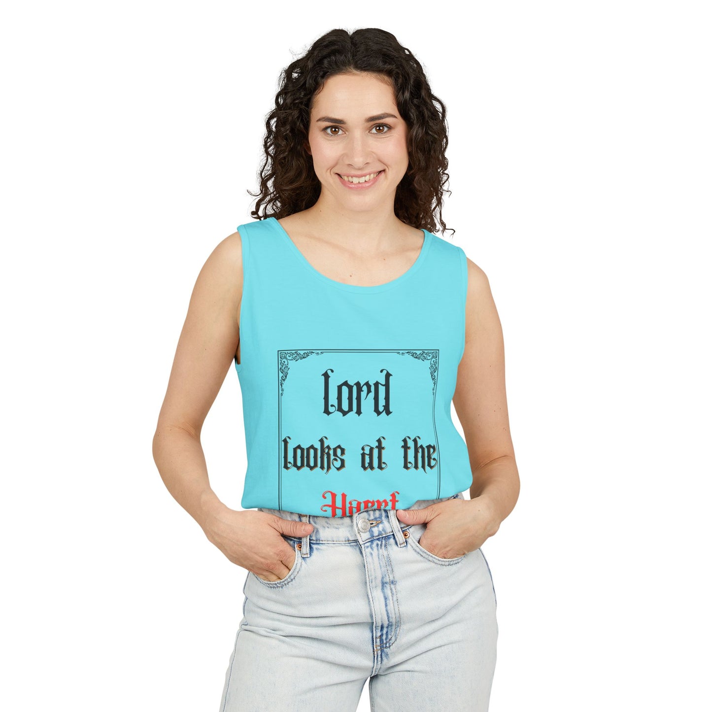 Inspirational Tank Top for Daily Motivation, Christian Gift, Positive Affirmation Apparel, Summer Fashion, Relaxed Fit Exercise Wear