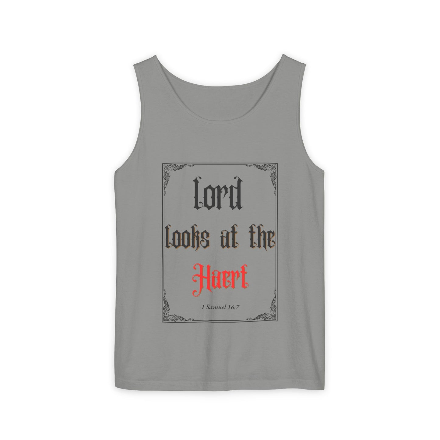 Inspirational Tank Top for Daily Motivation, Christian Gift, Positive Affirmation Apparel, Summer Fashion, Relaxed Fit Exercise Wear