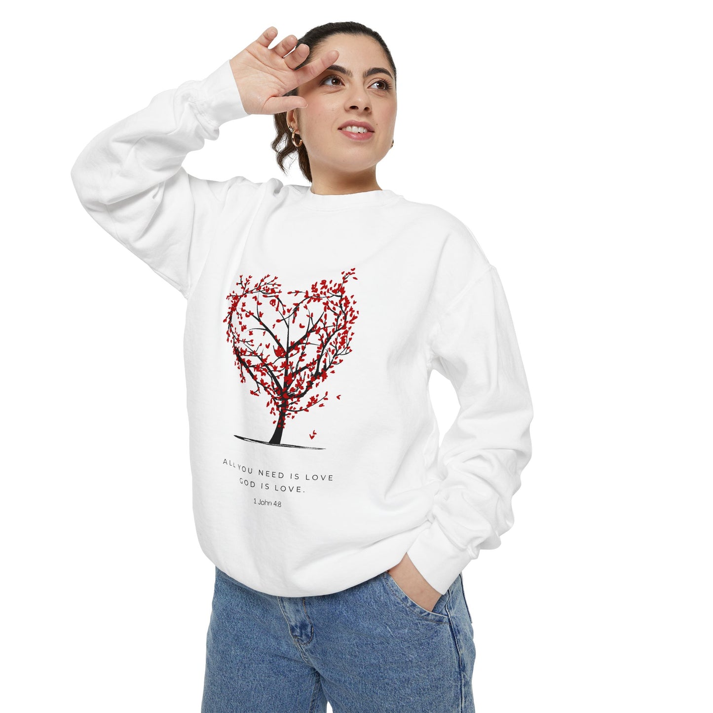 Unisex Garment-Dyed Sweatshirt