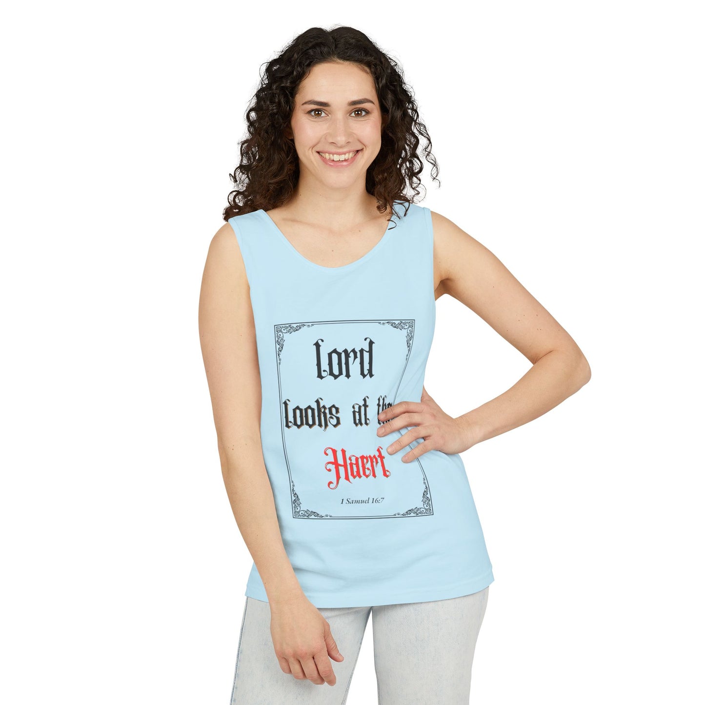 Inspirational Tank Top for Daily Motivation, Christian Gift, Positive Affirmation Apparel, Summer Fashion, Relaxed Fit Exercise Wear