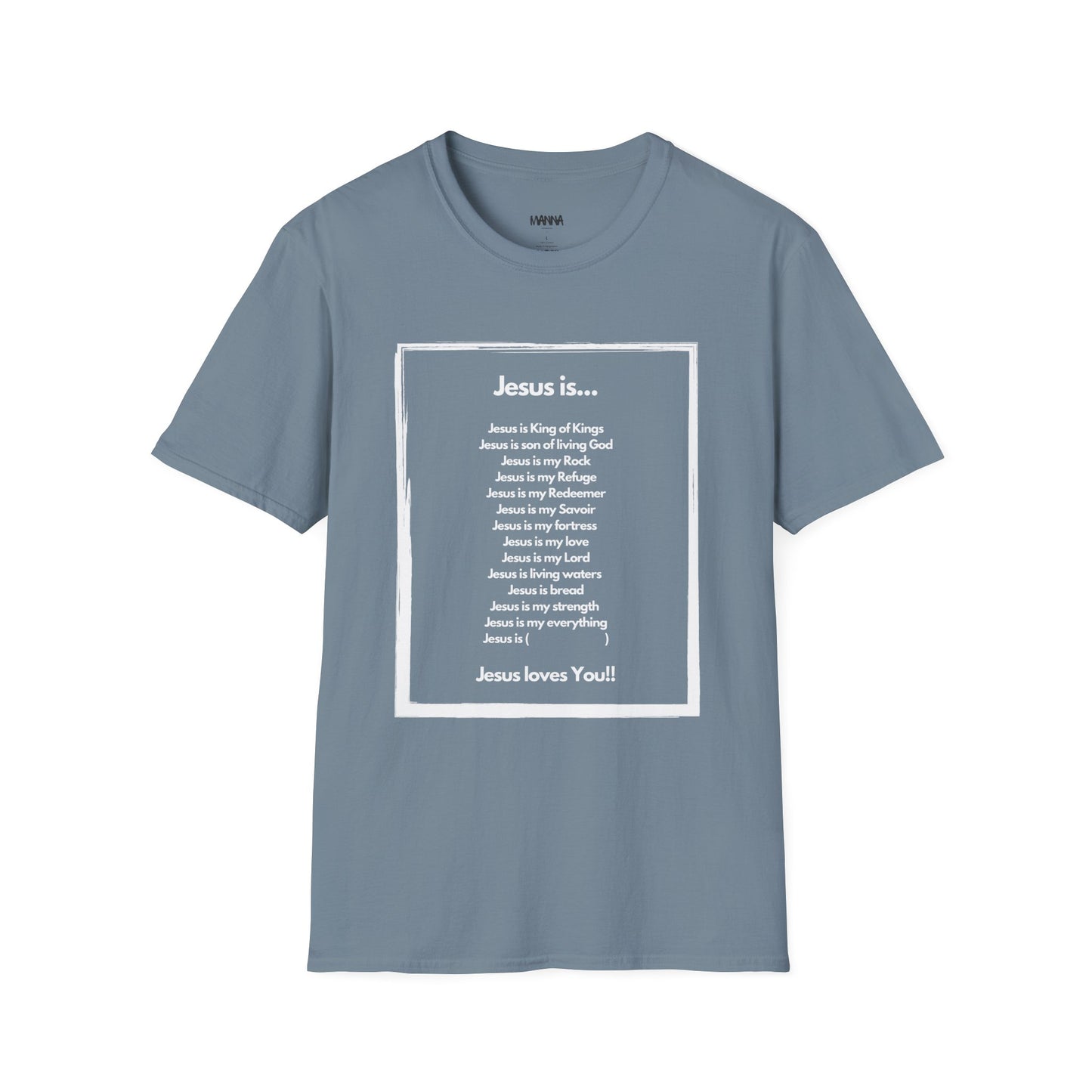 Inspirational Jesus T-Shirt - Unisex Softstyle Tee