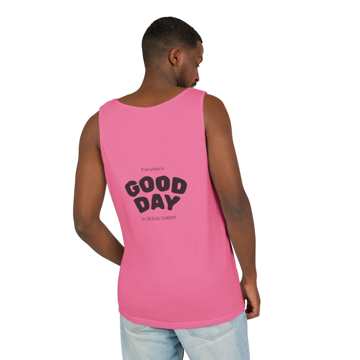 Inspirational Tank Top for Daily Motivation, Christian Gift, Positive Affirmation Apparel, Summer Fashion, Relaxed Fit Exercise Wear