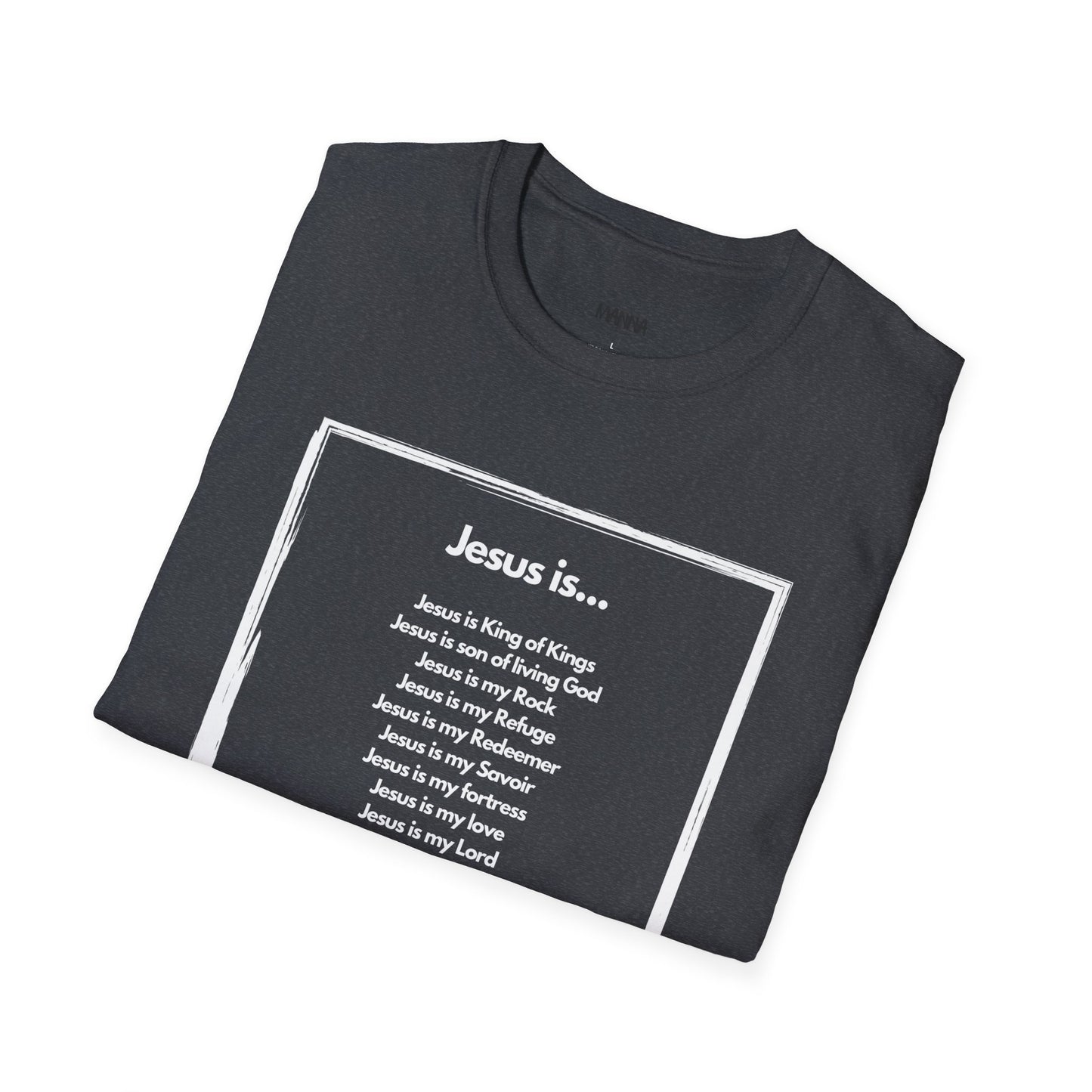 Inspirational Jesus T-Shirt - Unisex Softstyle Tee