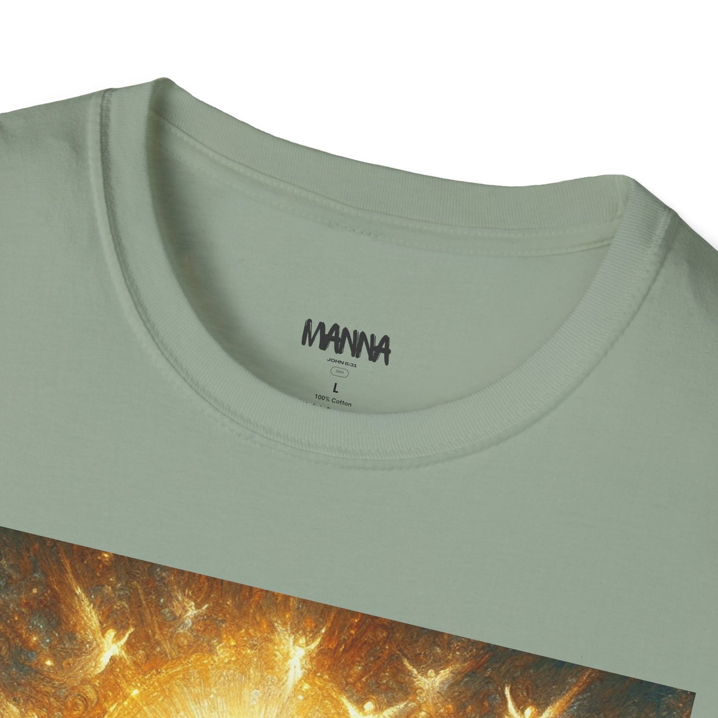Heavenly Glory Unisex Softstyle T-Shirt - Inspirational Art Tee