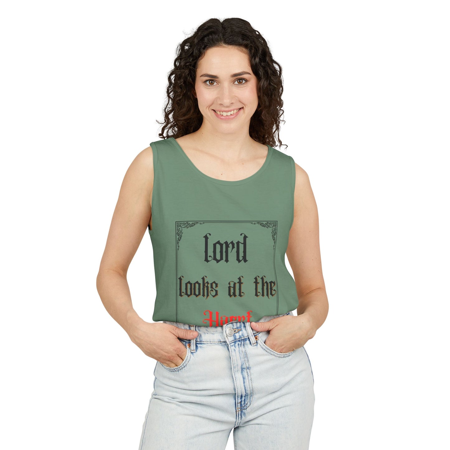 Inspirational Tank Top for Daily Motivation, Christian Gift, Positive Affirmation Apparel, Summer Fashion, Relaxed Fit Exercise Wear