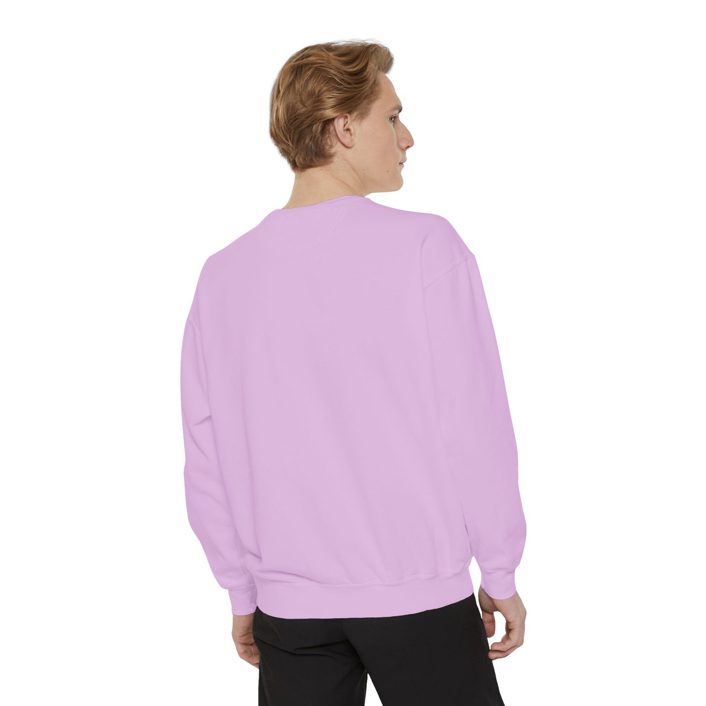 Unisex Garment-Dyed Sweatshirt with Inspirational Quote