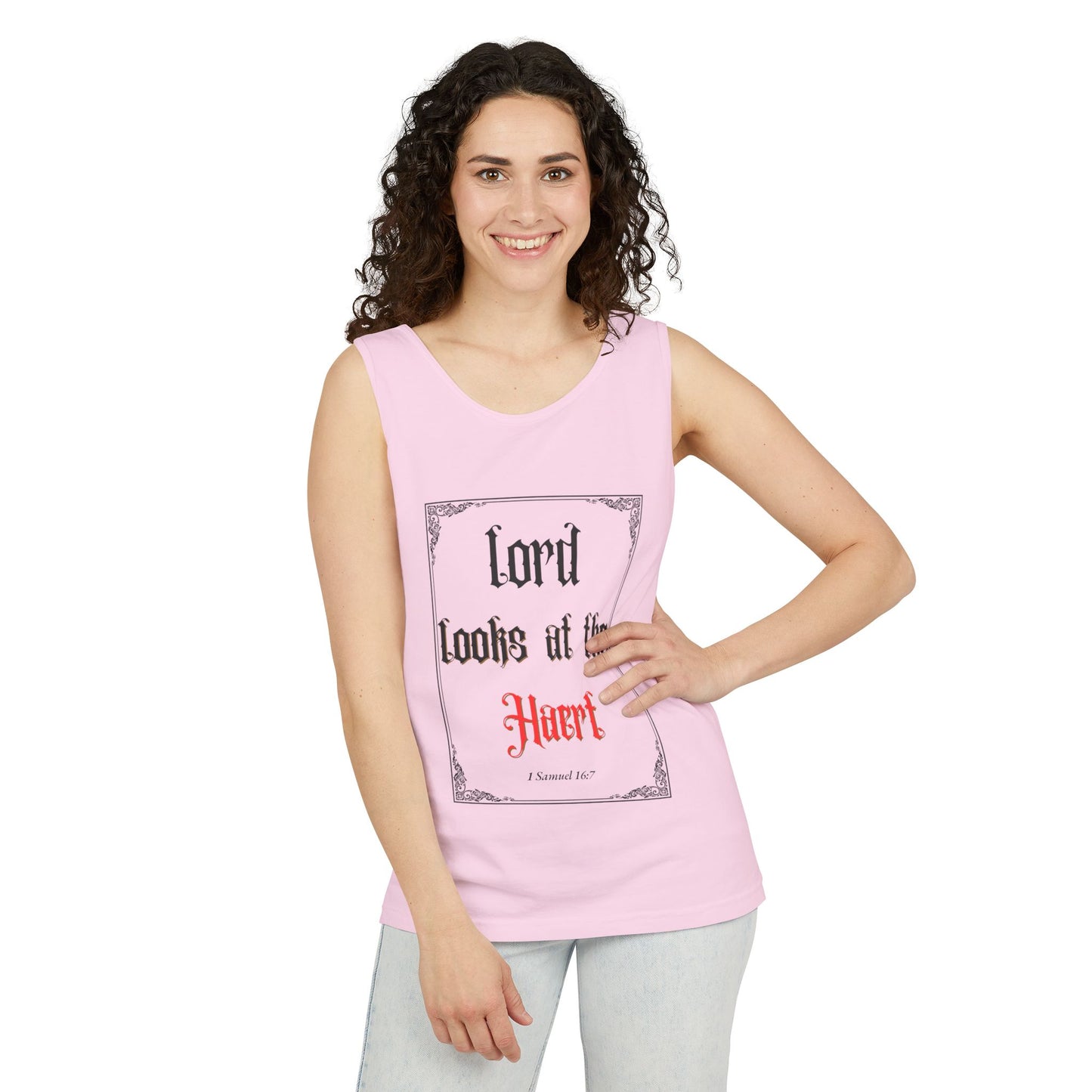 Inspirational Tank Top for Daily Motivation, Christian Gift, Positive Affirmation Apparel, Summer Fashion, Relaxed Fit Exercise Wear