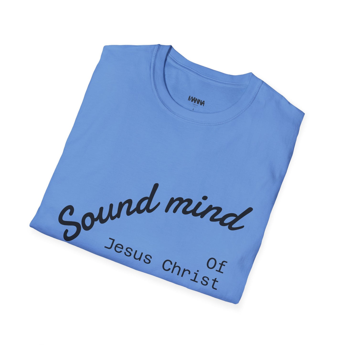 Unisex Christian Inspirational T-Shirt, Sound Mind Jesus Christ Tee, Faith-Based Gift, Spiritual Apparel, Religious Fashion