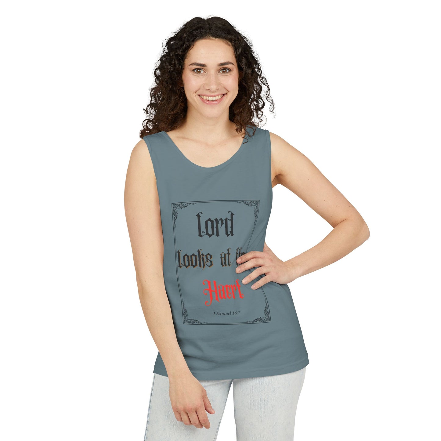 Inspirational Tank Top for Daily Motivation, Christian Gift, Positive Affirmation Apparel, Summer Fashion, Relaxed Fit Exercise Wear