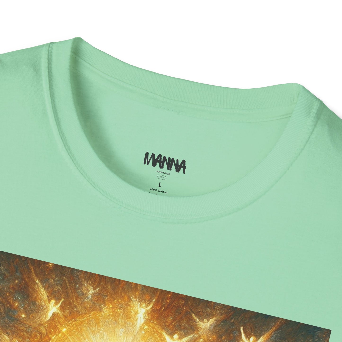 Heavenly Glory Unisex Softstyle T-Shirt - Inspirational Art Tee