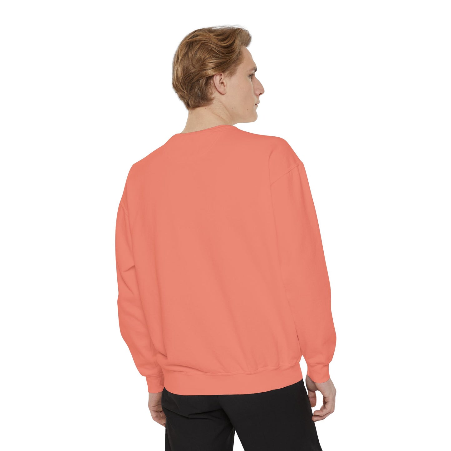 Unisex Garment-Dyed Sweatshirt with Inspirational Quote