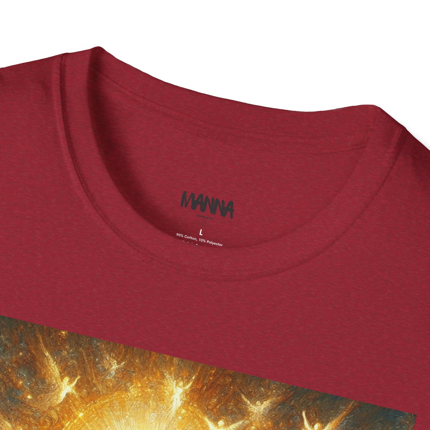 Heavenly Glory Unisex Softstyle T-Shirt - Inspirational Art Tee