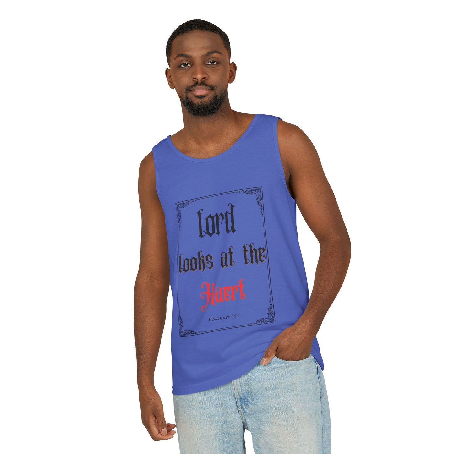 Inspirational Tank Top for Daily Motivation, Christian Gift, Positive Affirmation Apparel, Summer Fashion, Relaxed Fit Exercise Wear