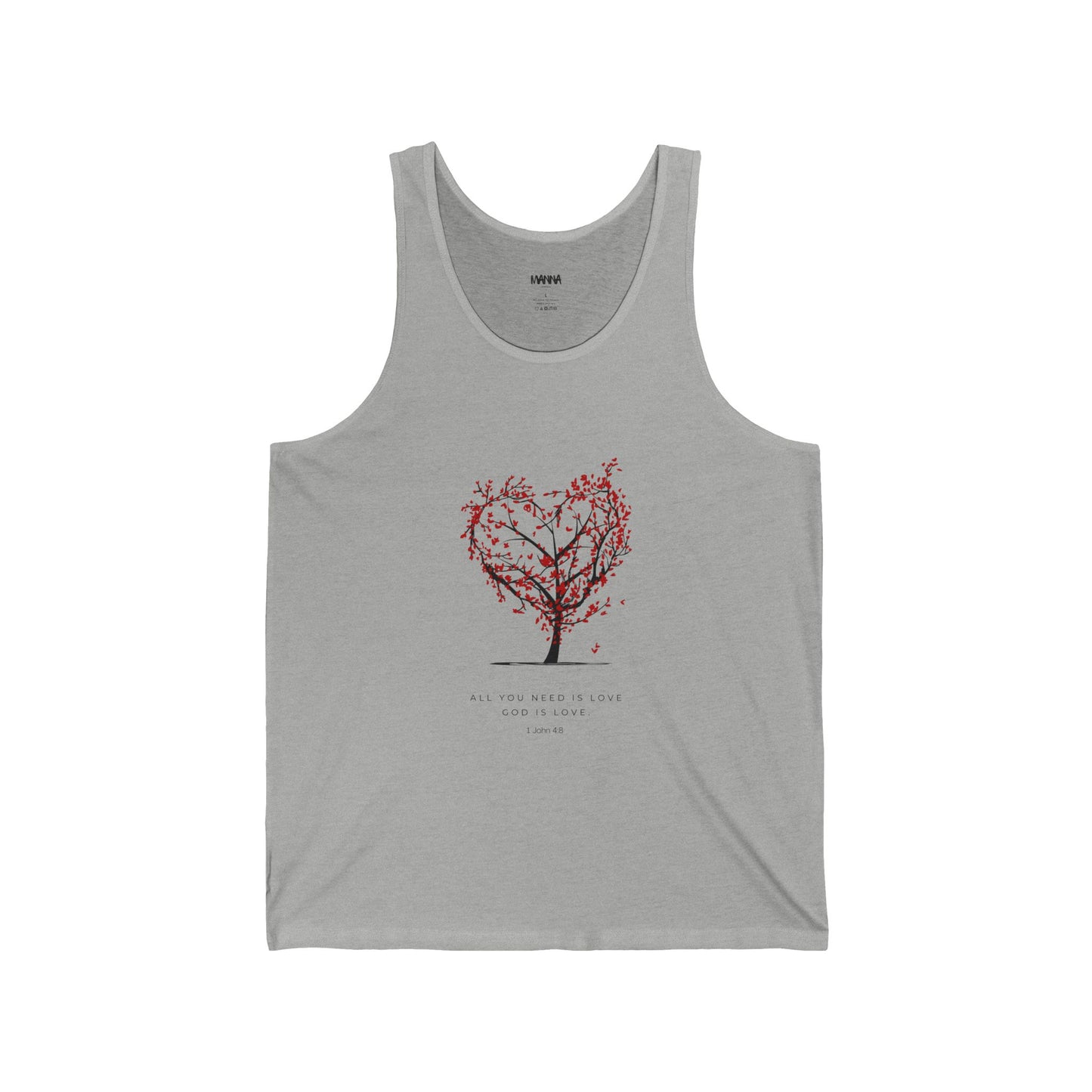 Heartfelt Tank Top for Moms | Best Mom Ever Jersey Tank | Gift for Mother's Day, Summer Wear, Casual Style, Family Reunion