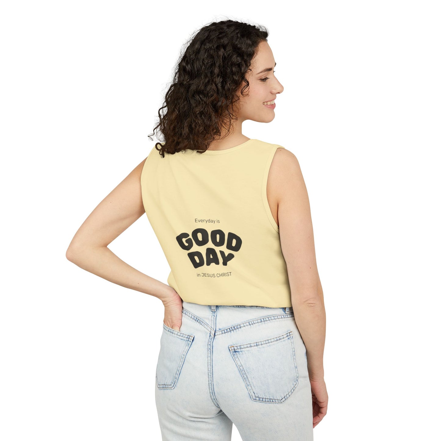 Inspirational Tank Top for Daily Motivation, Christian Gift, Positive Affirmation Apparel, Summer Fashion, Relaxed Fit Exercise Wear