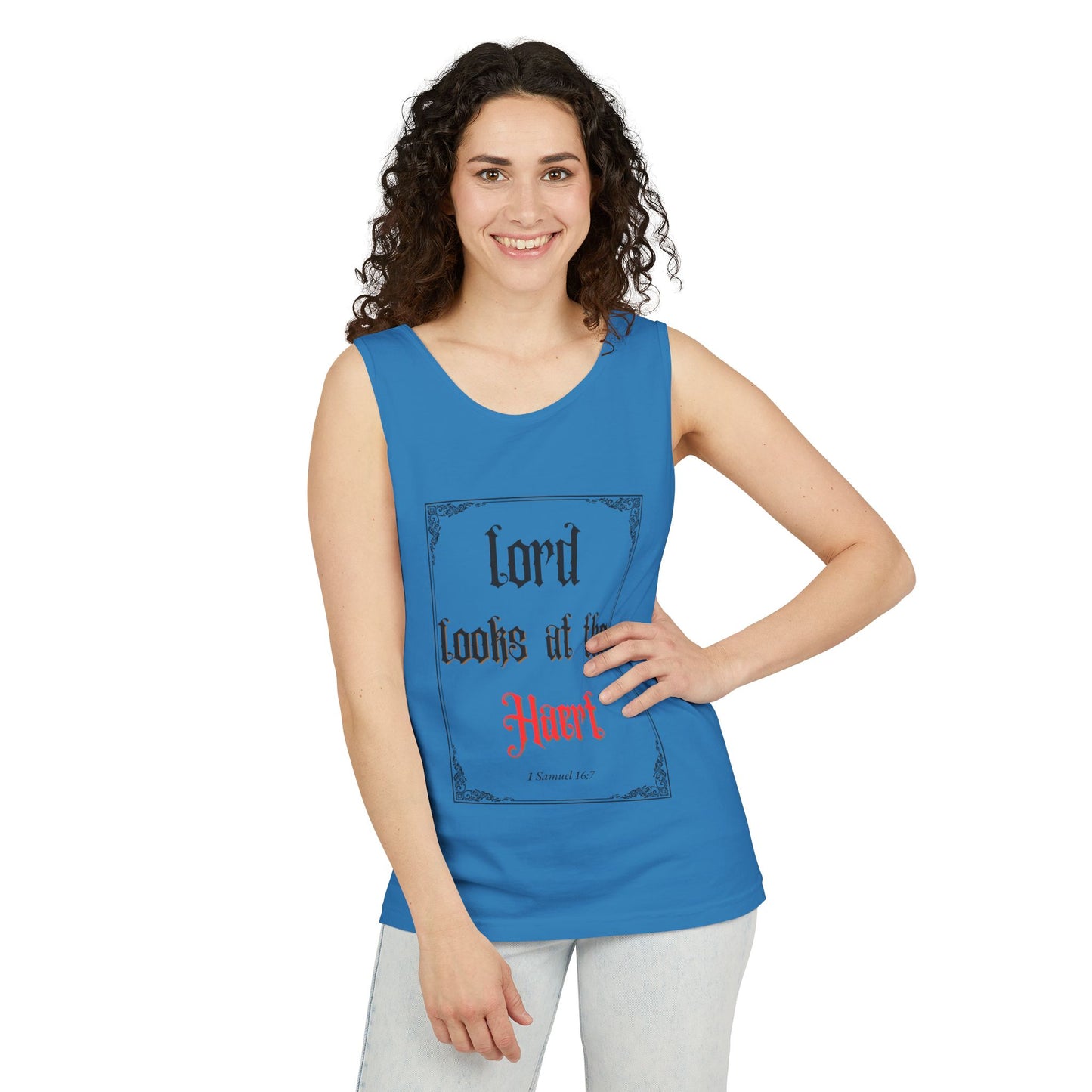 Inspirational Tank Top for Daily Motivation, Christian Gift, Positive Affirmation Apparel, Summer Fashion, Relaxed Fit Exercise Wear