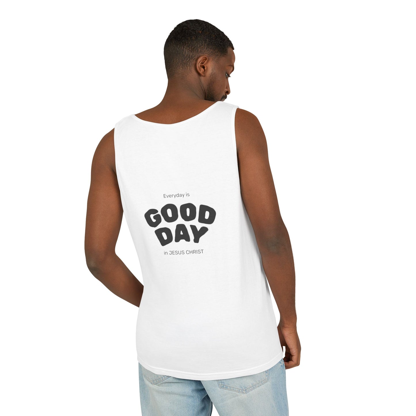 Inspirational Tank Top for Daily Motivation, Christian Gift, Positive Affirmation Apparel, Summer Fashion, Relaxed Fit Exercise Wear