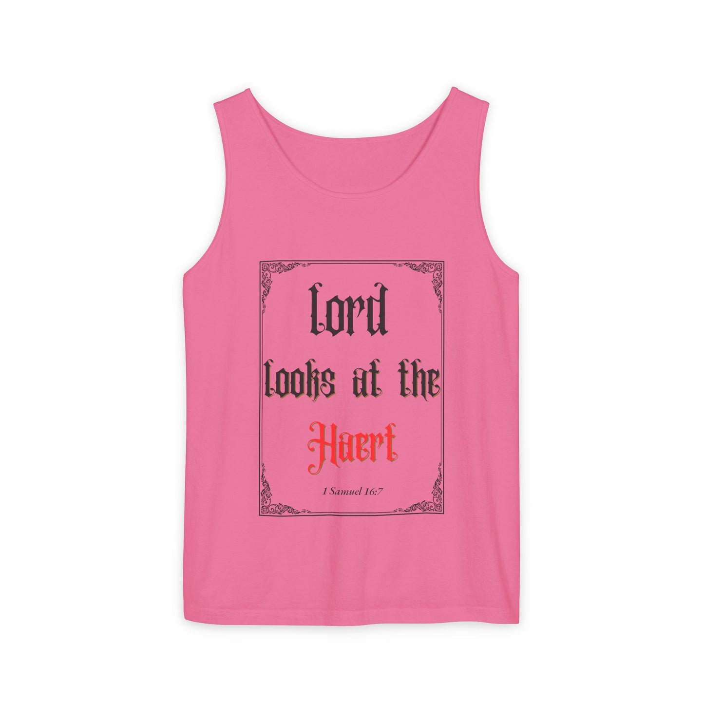 Inspirational Tank Top for Daily Motivation, Christian Gift, Positive Affirmation Apparel, Summer Fashion, Relaxed Fit Exercise Wear