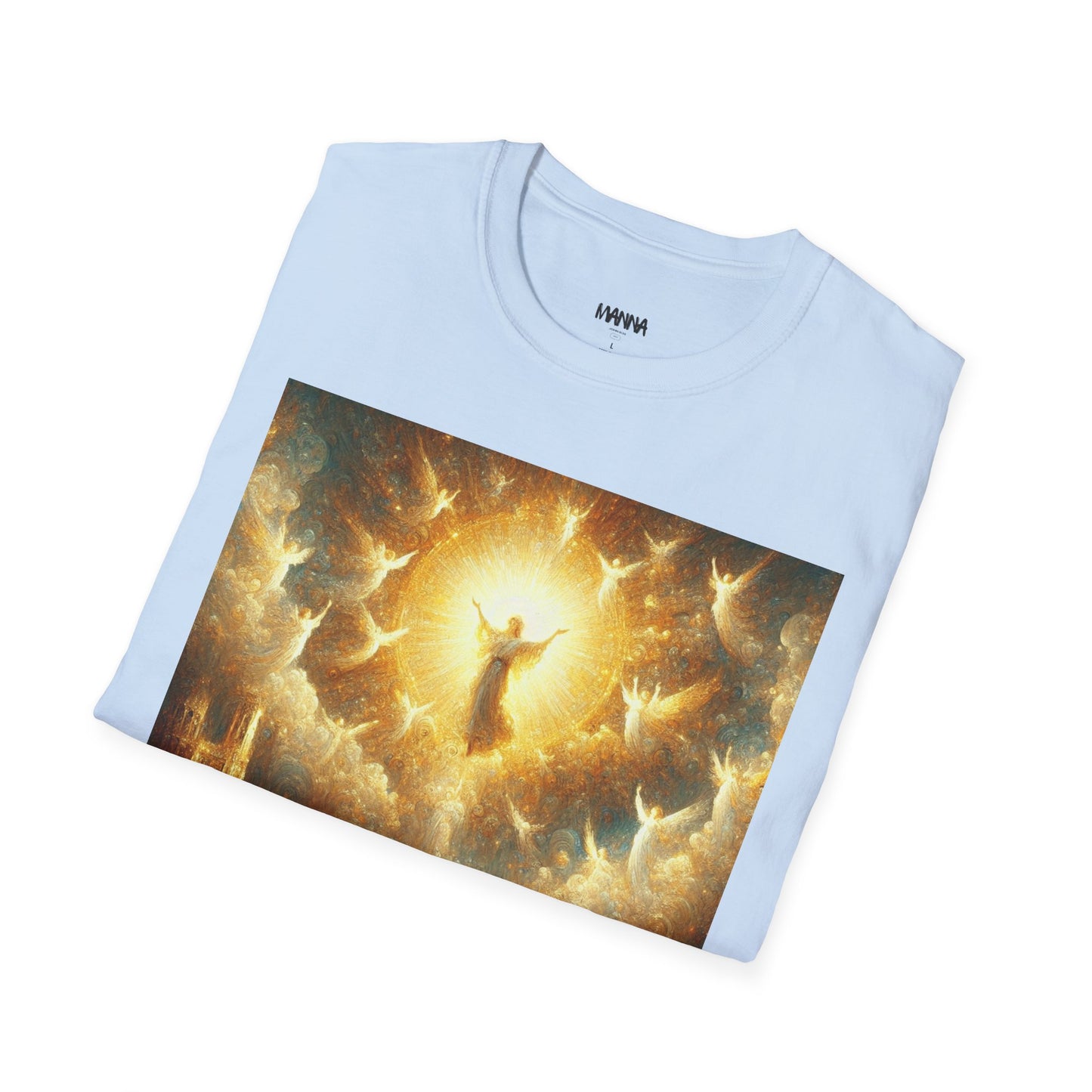 Heavenly Glory Unisex Softstyle T-Shirt - Inspirational Art Tee
