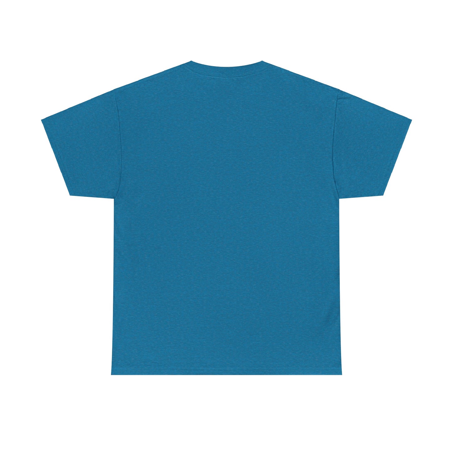Chill Vibes Unisex Heavy Cotton Tee - Relaxed Blue T-Shirt