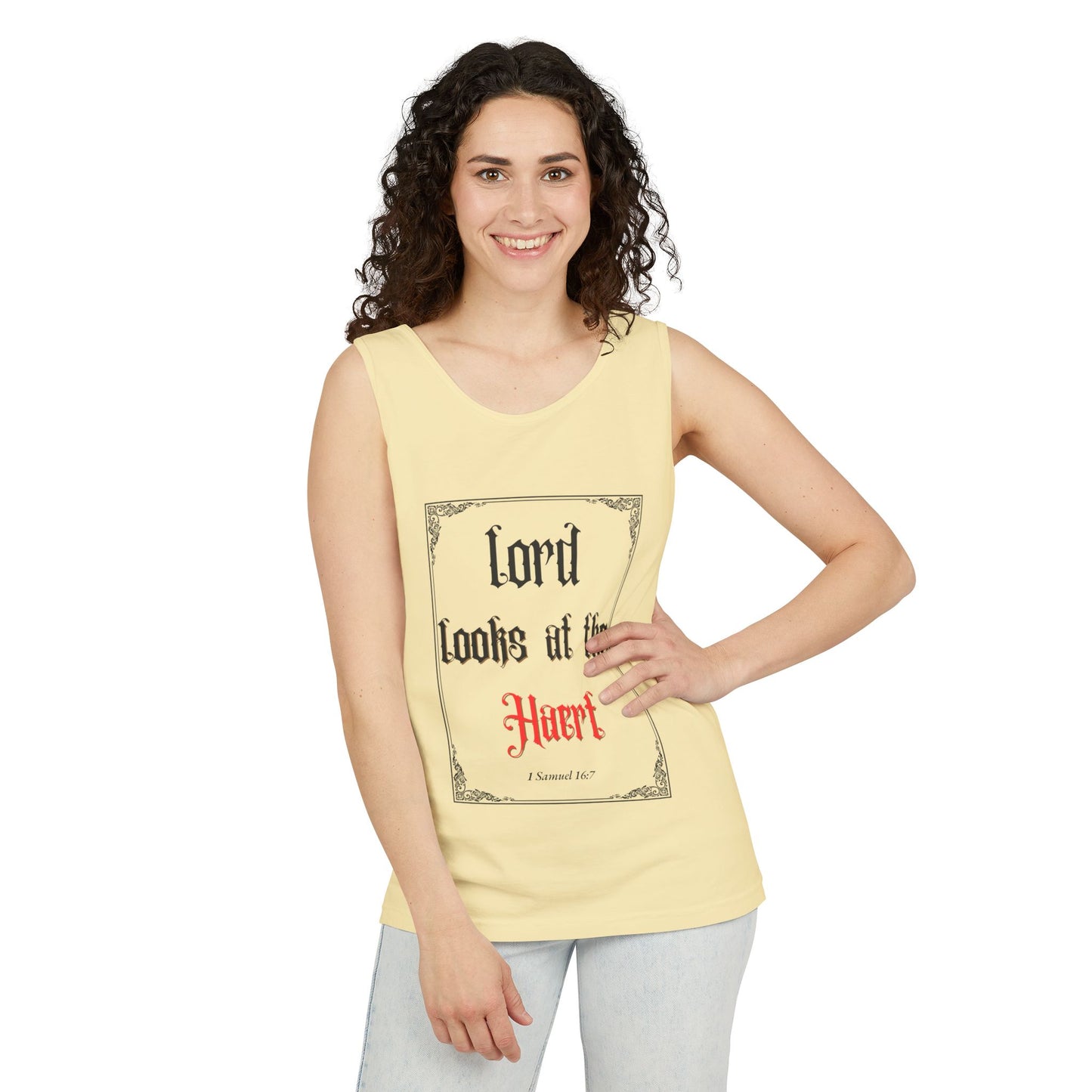 Inspirational Tank Top for Daily Motivation, Christian Gift, Positive Affirmation Apparel, Summer Fashion, Relaxed Fit Exercise Wear