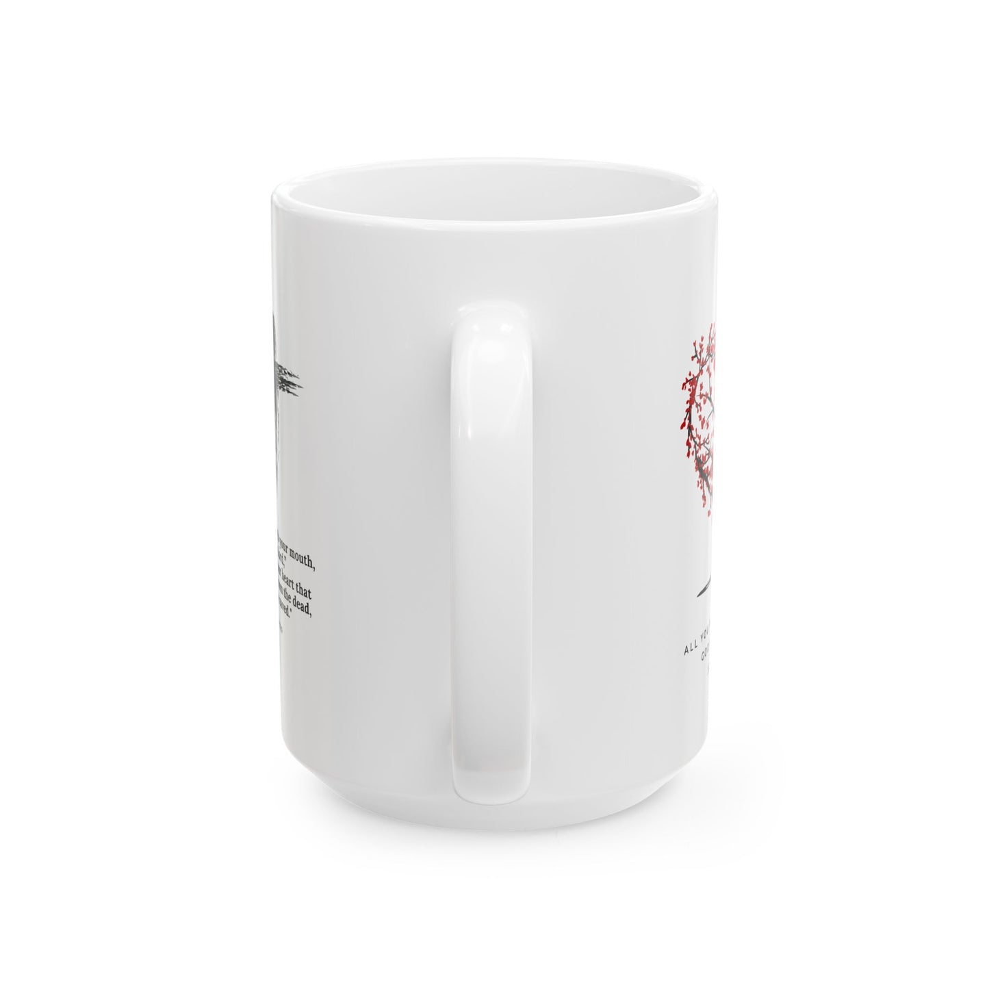 Inspirational Ceramic Mug - Manna from Heaven Design (11oz, 15oz)