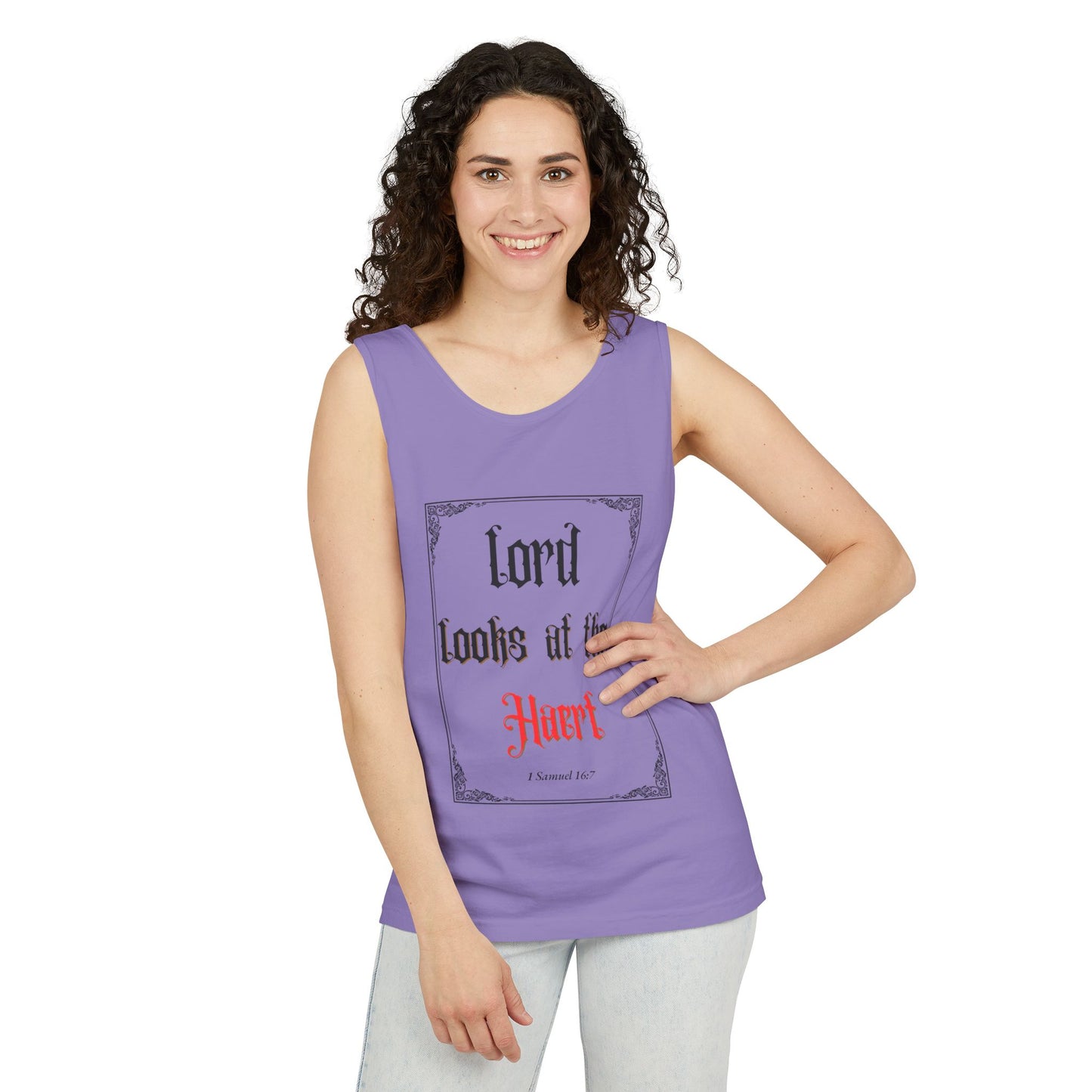 Inspirational Tank Top for Daily Motivation, Christian Gift, Positive Affirmation Apparel, Summer Fashion, Relaxed Fit Exercise Wear