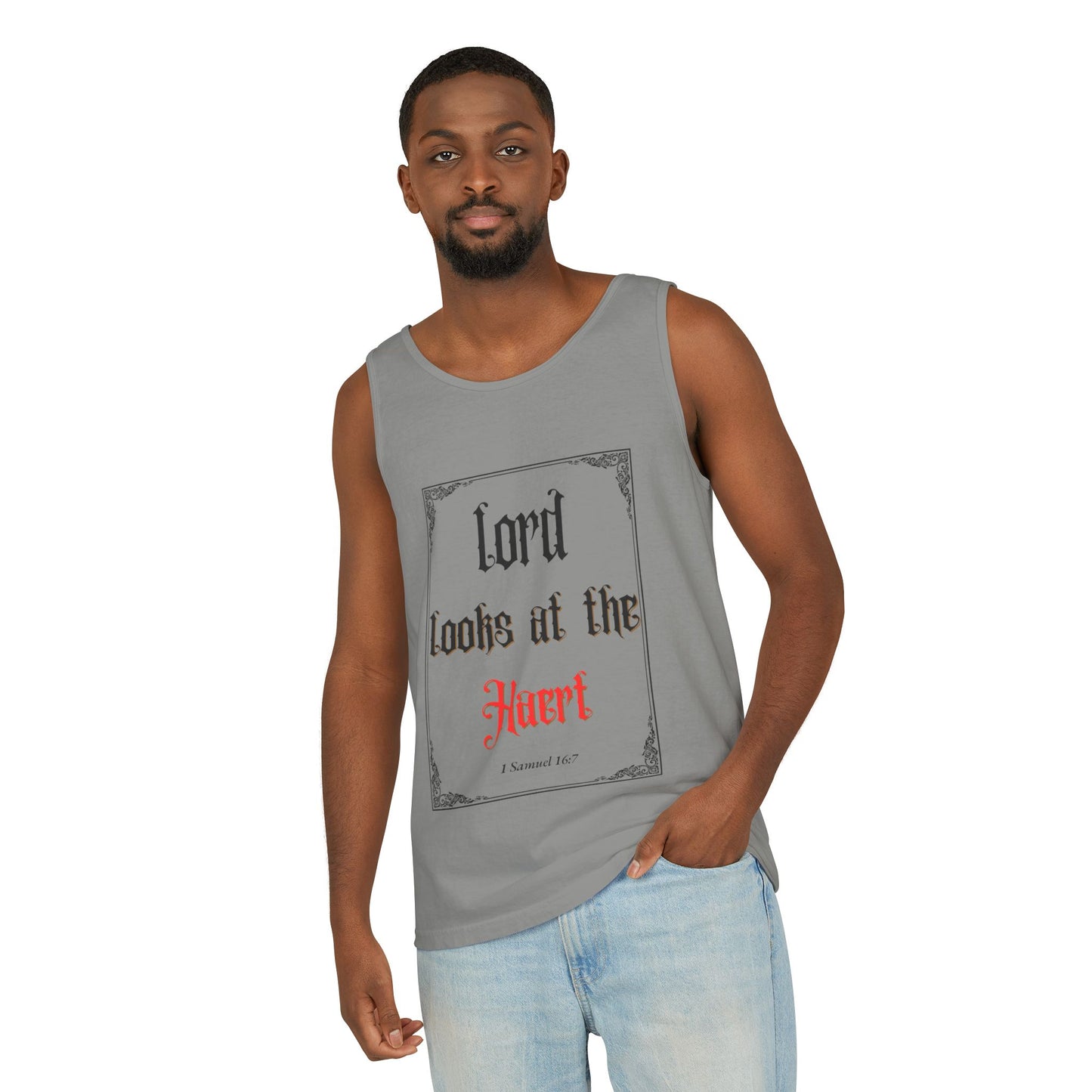Inspirational Tank Top for Daily Motivation, Christian Gift, Positive Affirmation Apparel, Summer Fashion, Relaxed Fit Exercise Wear