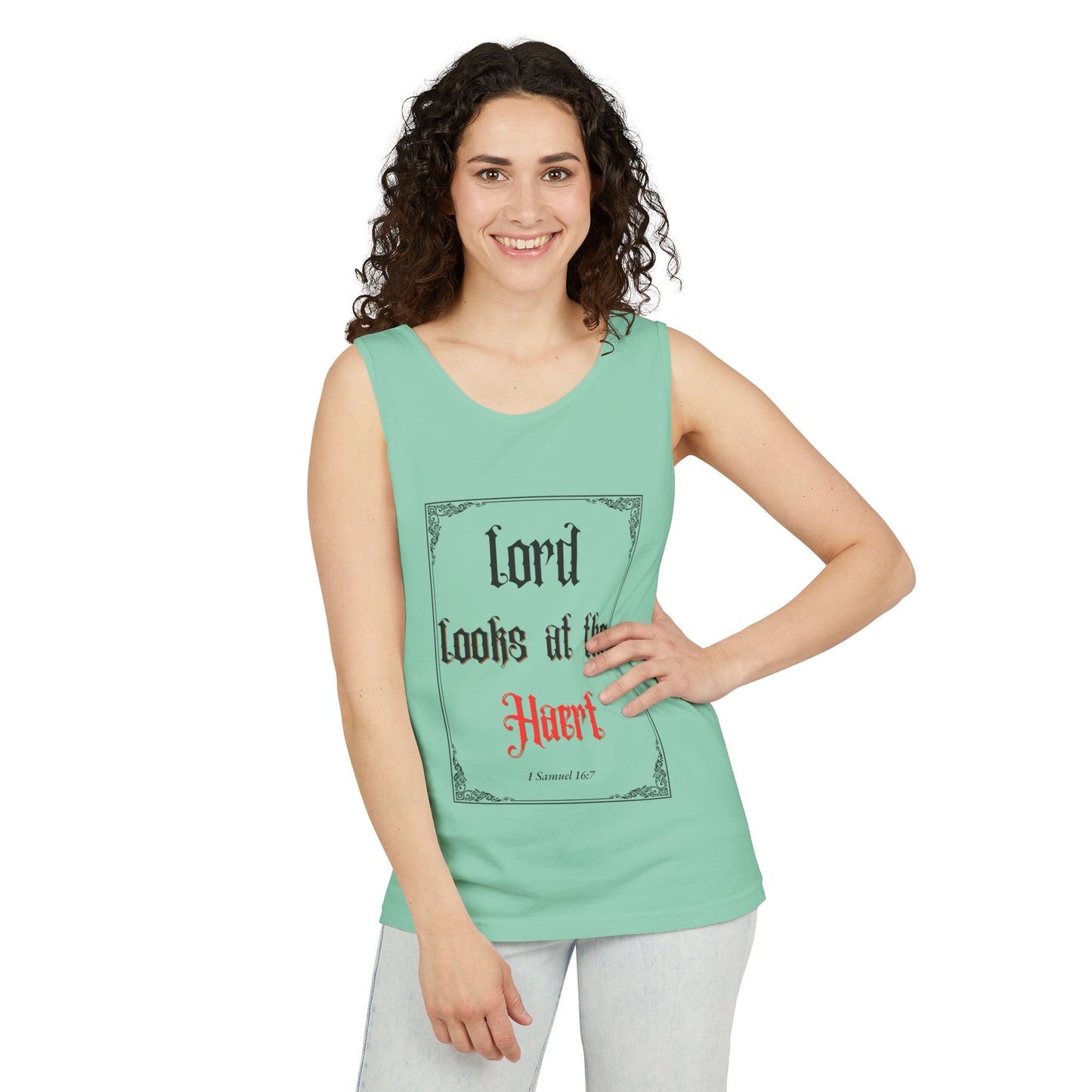 Inspirational Tank Top for Daily Motivation, Christian Gift, Positive Affirmation Apparel, Summer Fashion, Relaxed Fit Exercise Wear