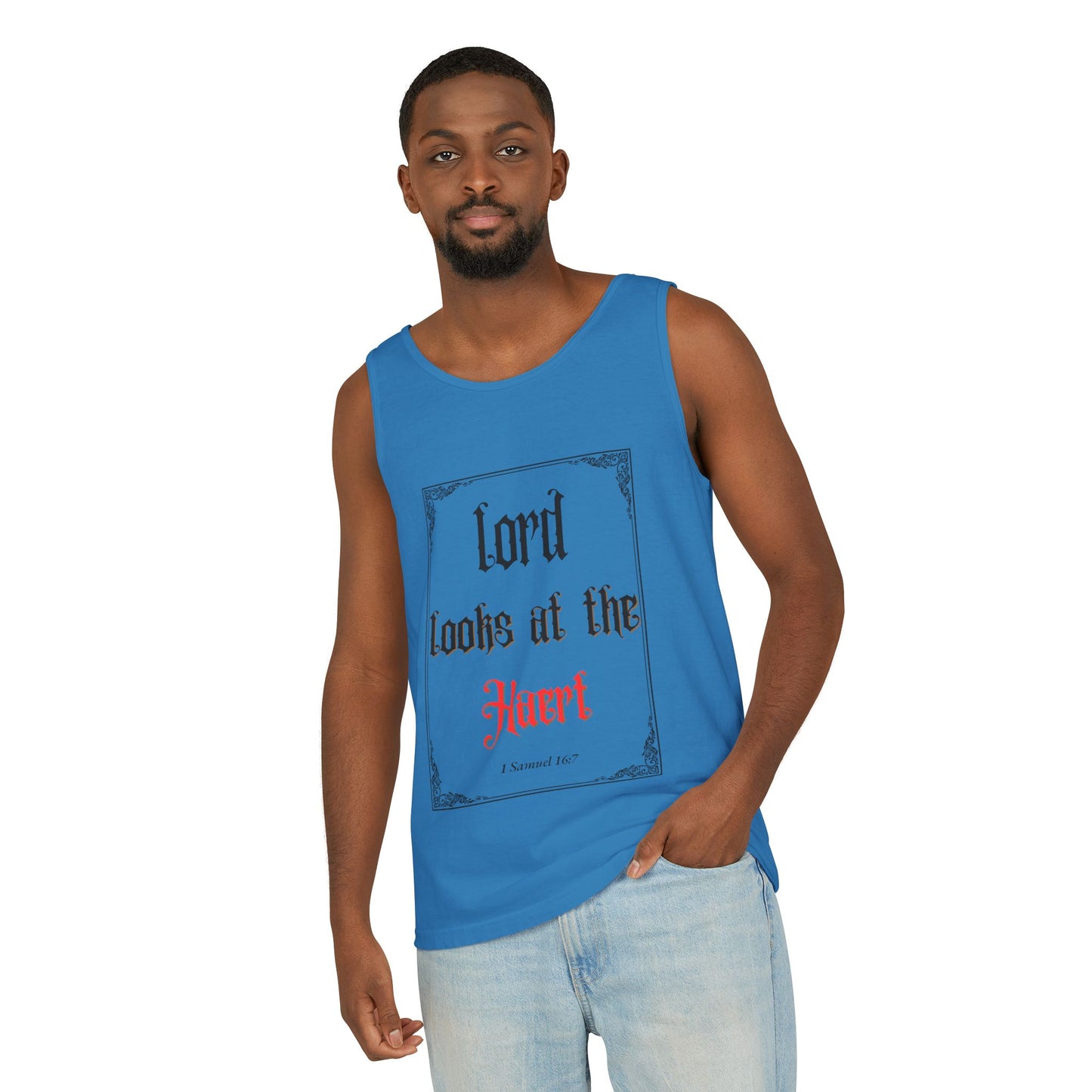 Inspirational Tank Top for Daily Motivation, Christian Gift, Positive Affirmation Apparel, Summer Fashion, Relaxed Fit Exercise Wear