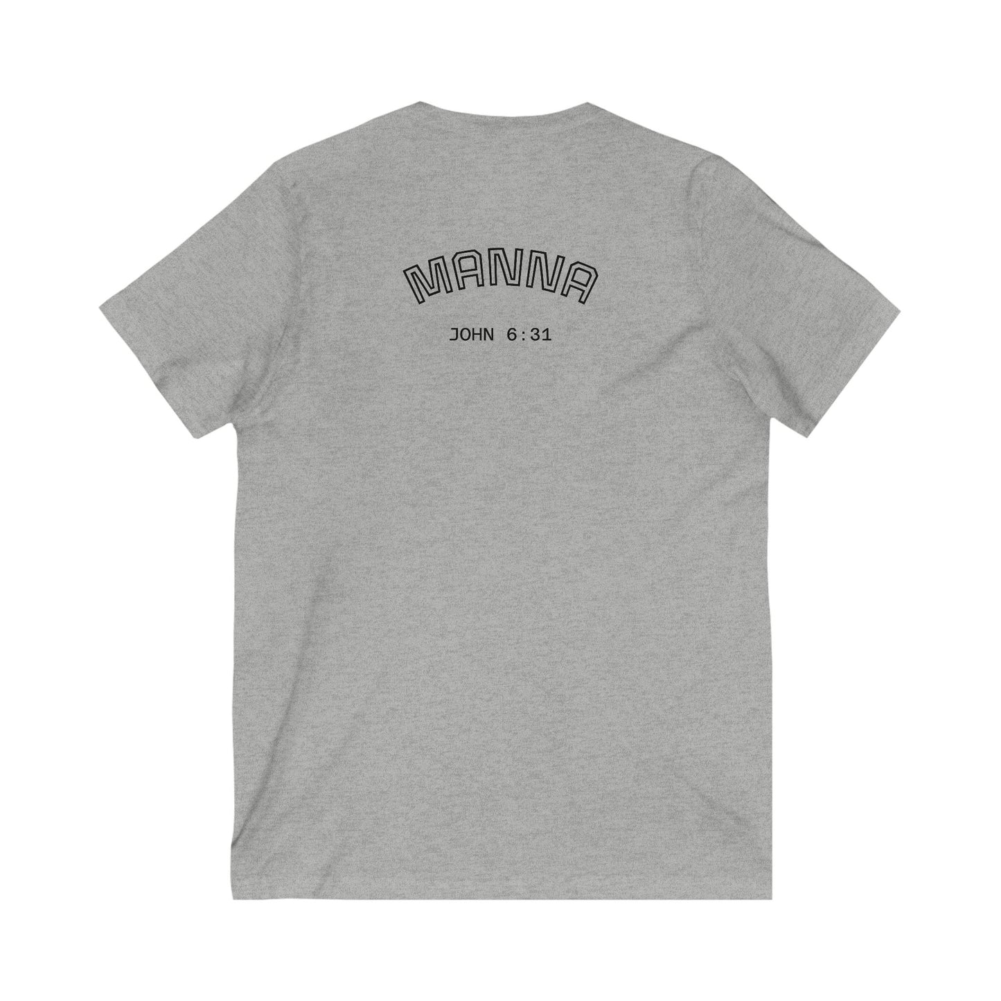 Inspirational V-Neck Tee, Strength and Dignity Shirt, Christian T-Shirt, Faith-Based Apparel, Spiritual Gifts, Casual Everyday Wear