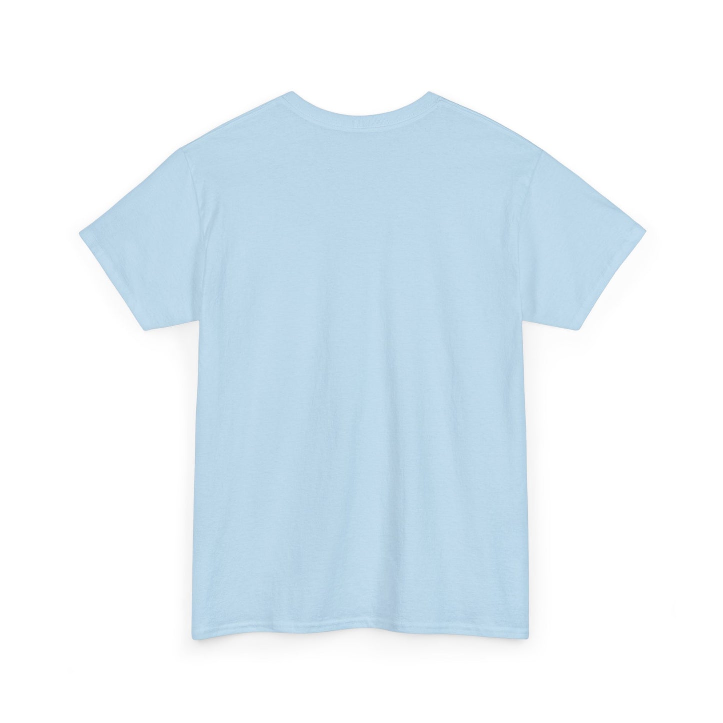 Chill Vibes Unisex Heavy Cotton Tee - Relaxed Blue T-Shirt
