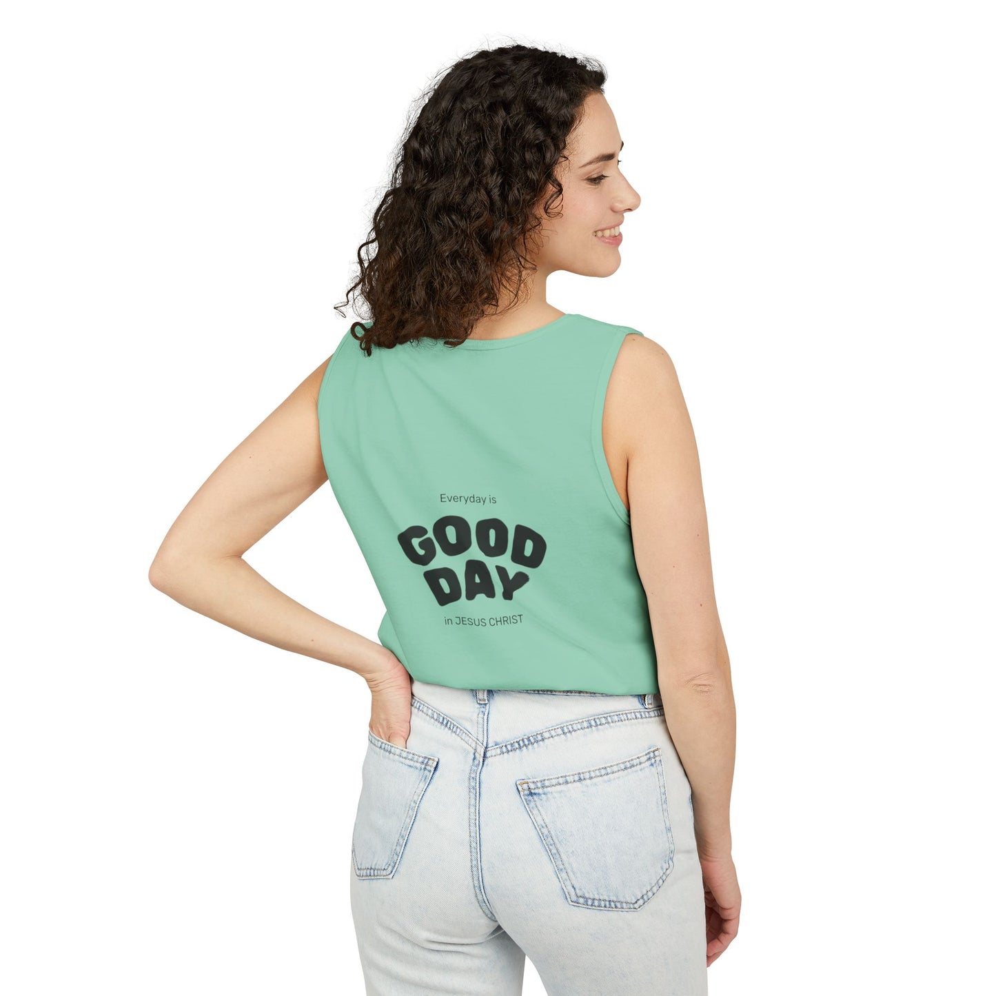 Inspirational Tank Top for Daily Motivation, Christian Gift, Positive Affirmation Apparel, Summer Fashion, Relaxed Fit Exercise Wear