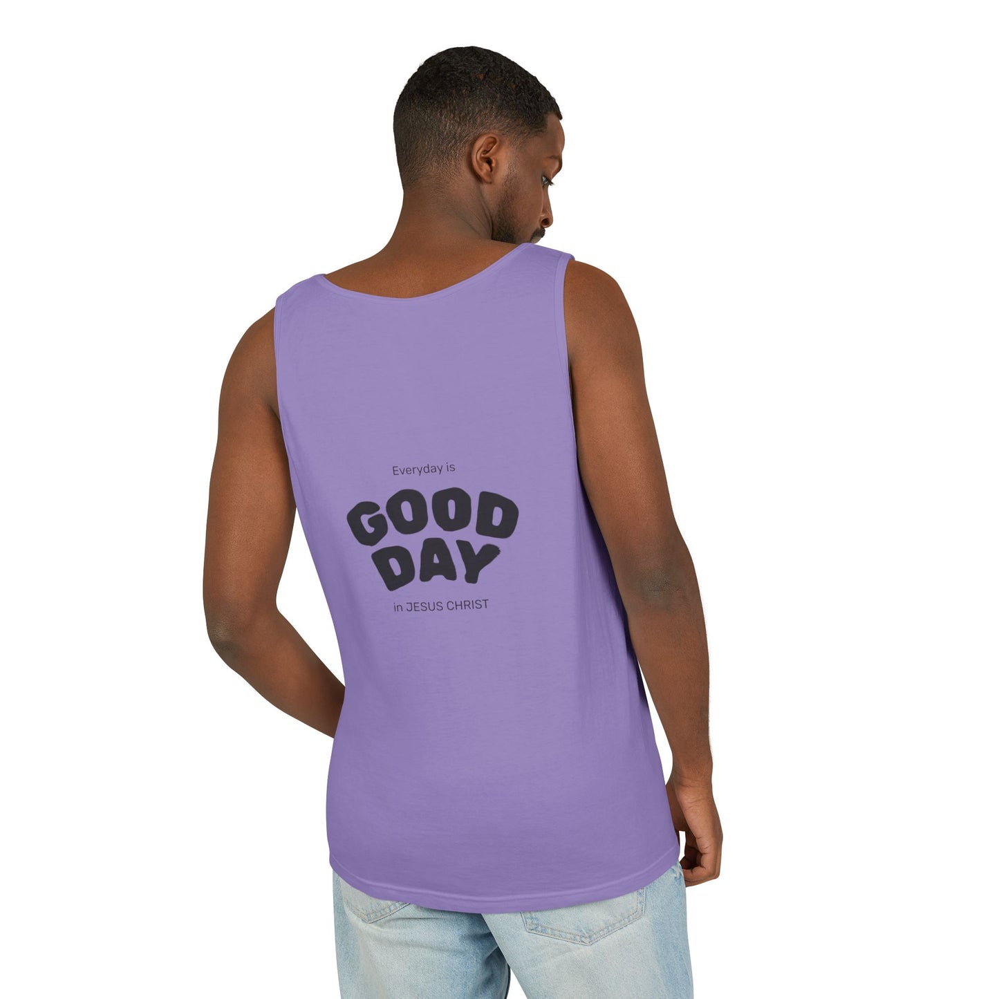Inspirational Tank Top for Daily Motivation, Christian Gift, Positive Affirmation Apparel, Summer Fashion, Relaxed Fit Exercise Wear