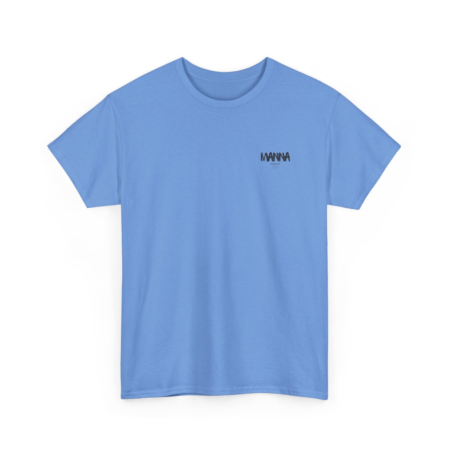 Chill Vibes Unisex Heavy Cotton Tee - Relaxed Blue T-Shirt