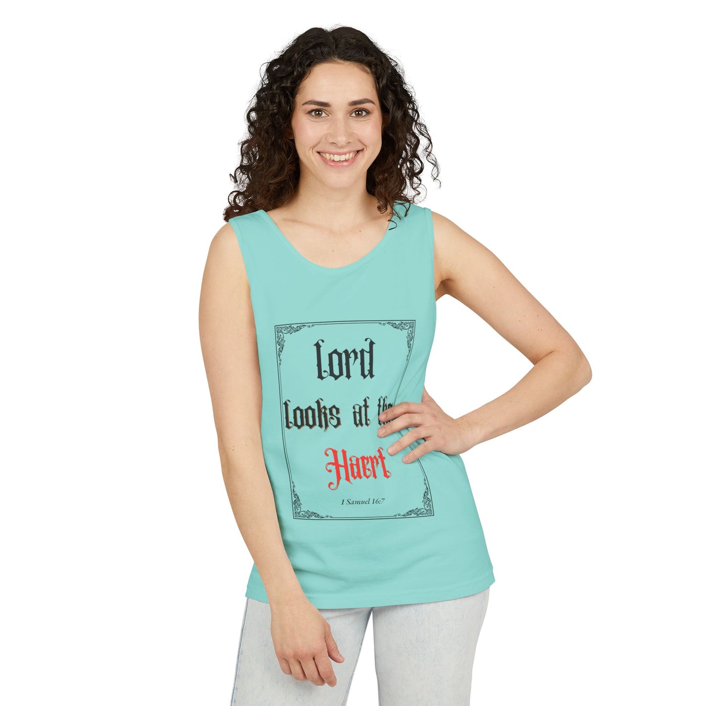 Inspirational Tank Top for Daily Motivation, Christian Gift, Positive Affirmation Apparel, Summer Fashion, Relaxed Fit Exercise Wear