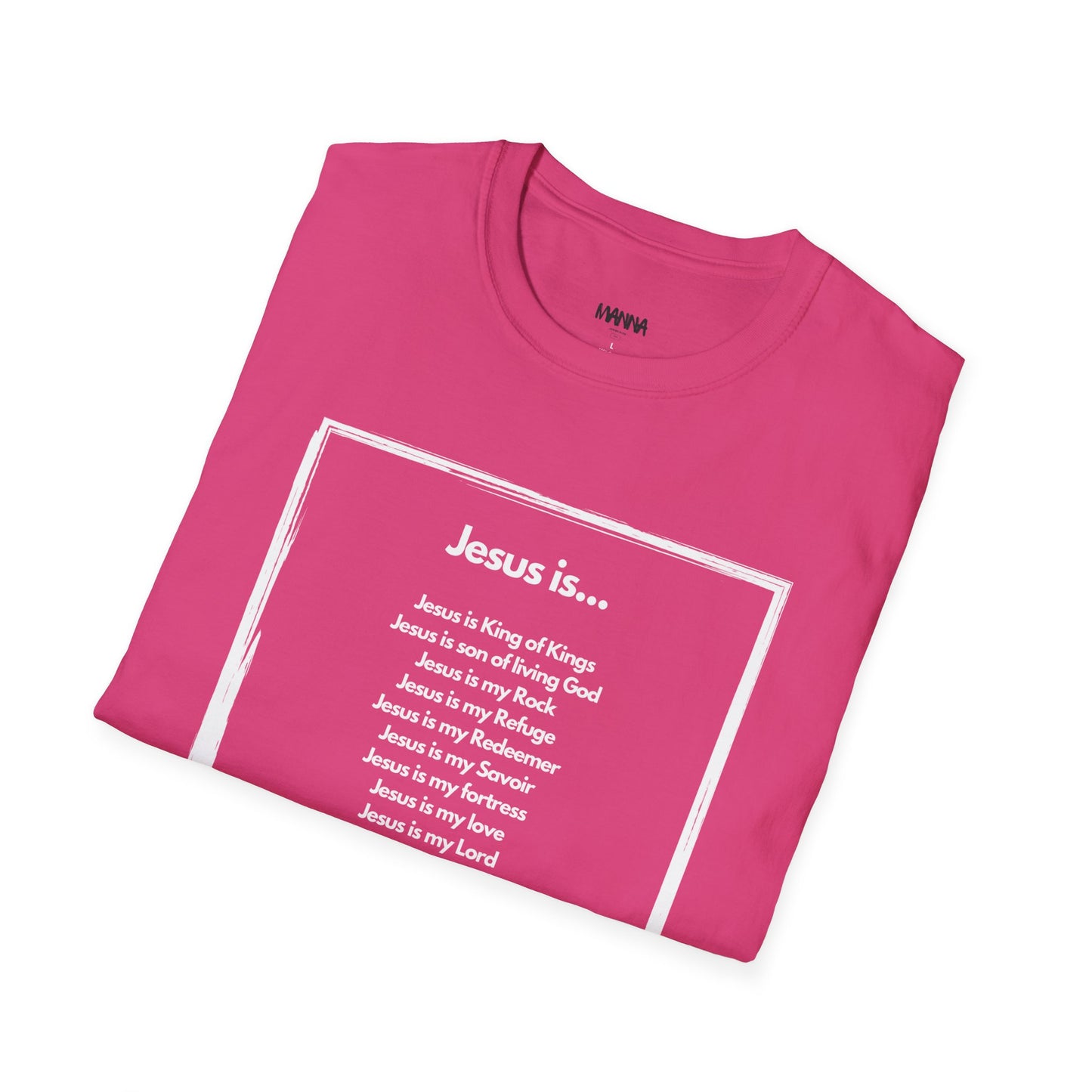 Inspirational Jesus T-Shirt - Unisex Softstyle Tee
