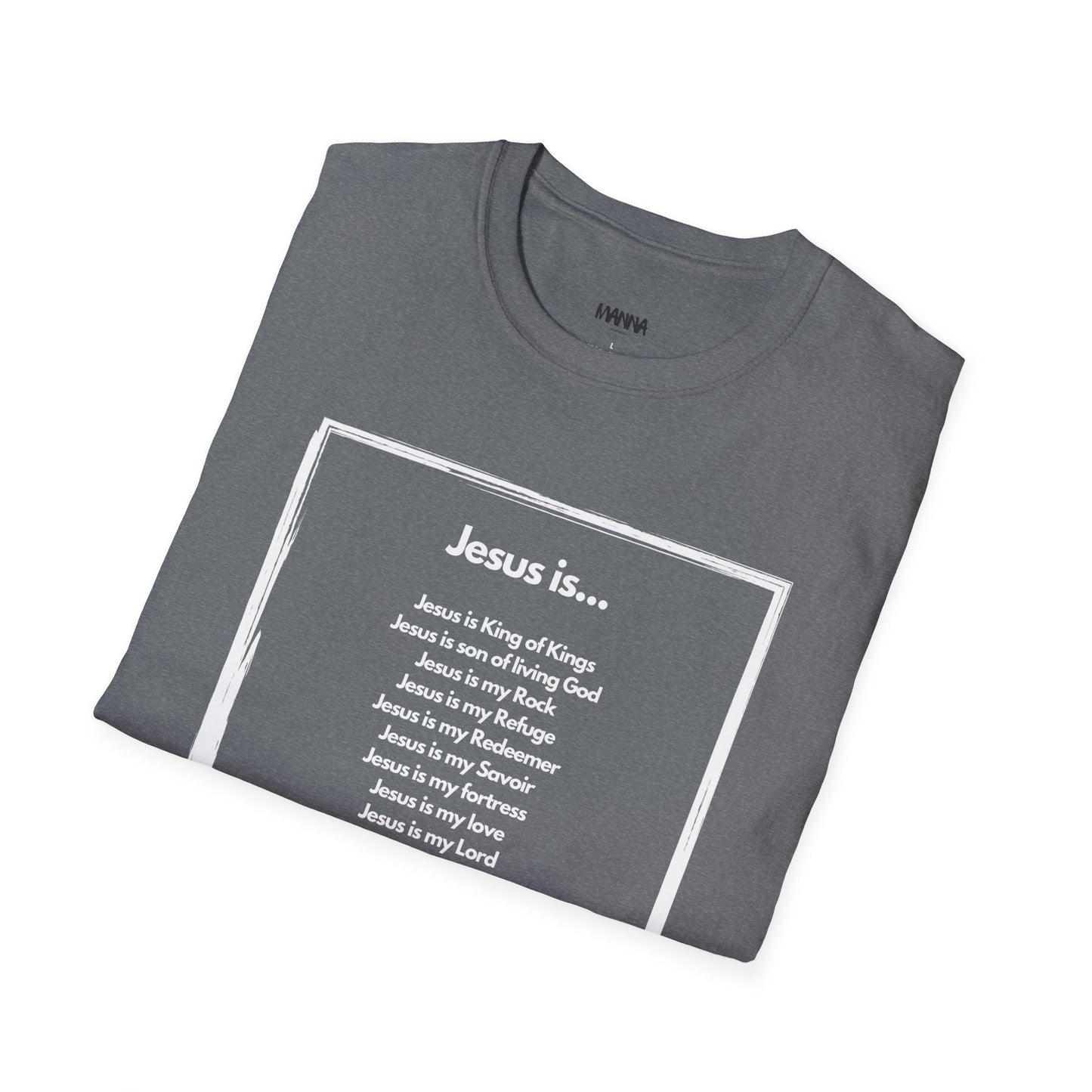 Inspirational Jesus T-Shirt - Unisex Softstyle Tee