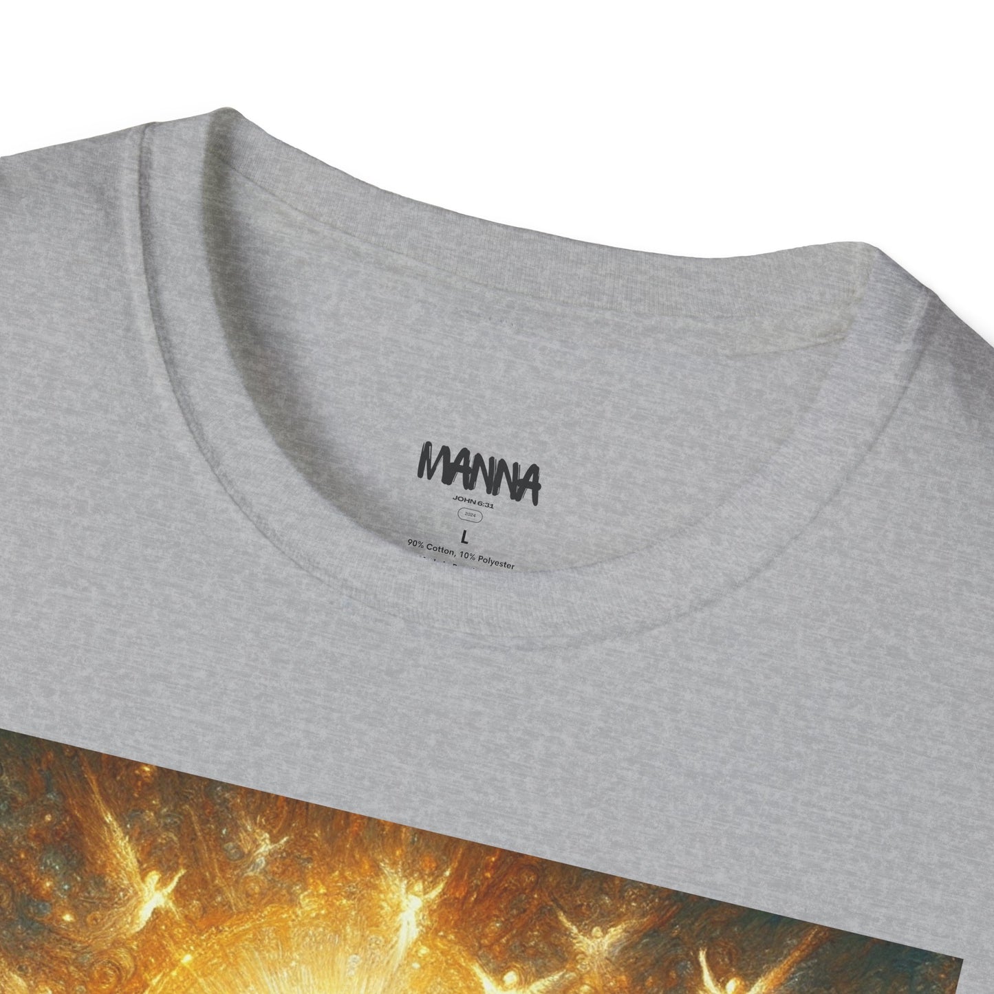 Heavenly Glory Unisex Softstyle T-Shirt - Inspirational Art Tee