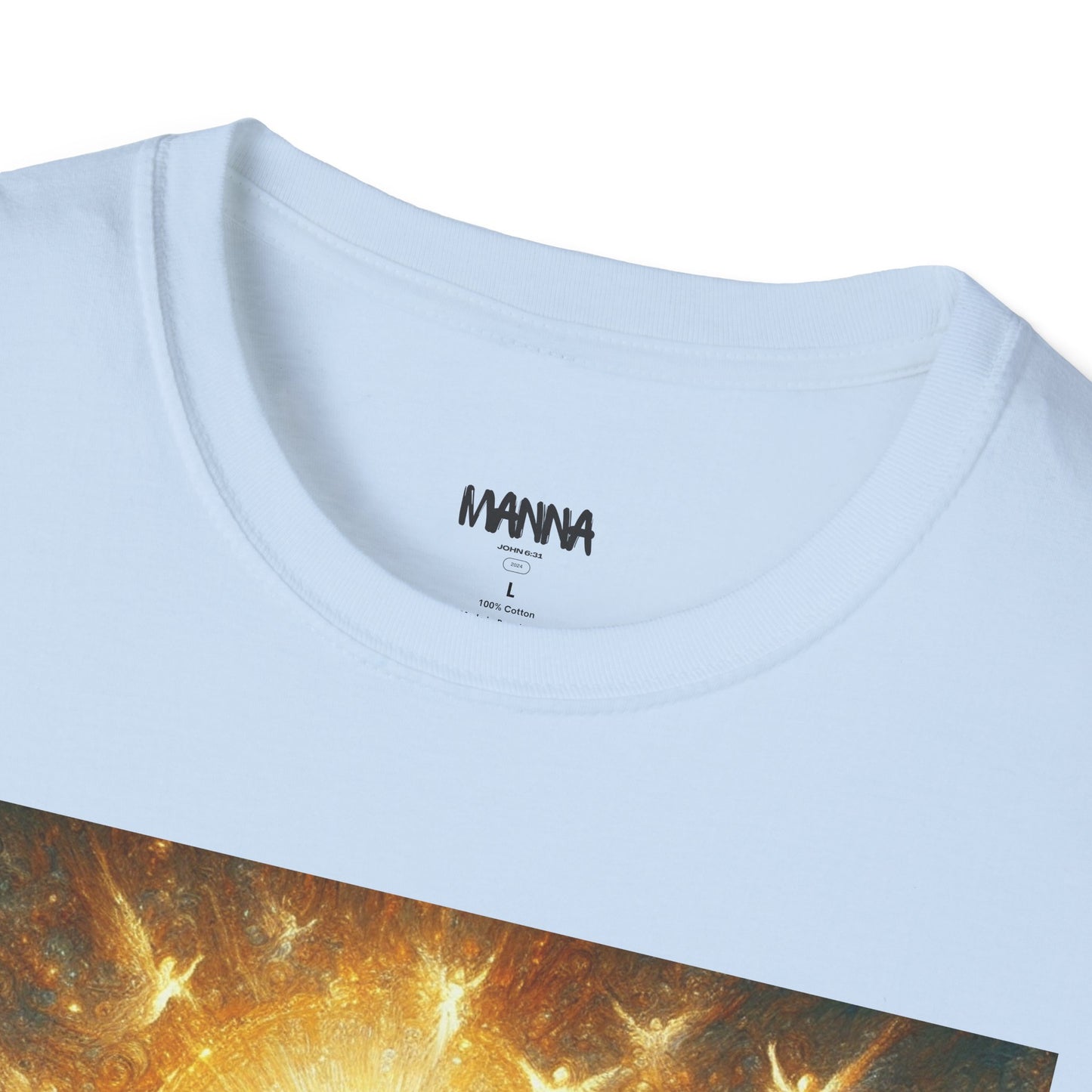 Heavenly Glory Unisex Softstyle T-Shirt - Inspirational Art Tee