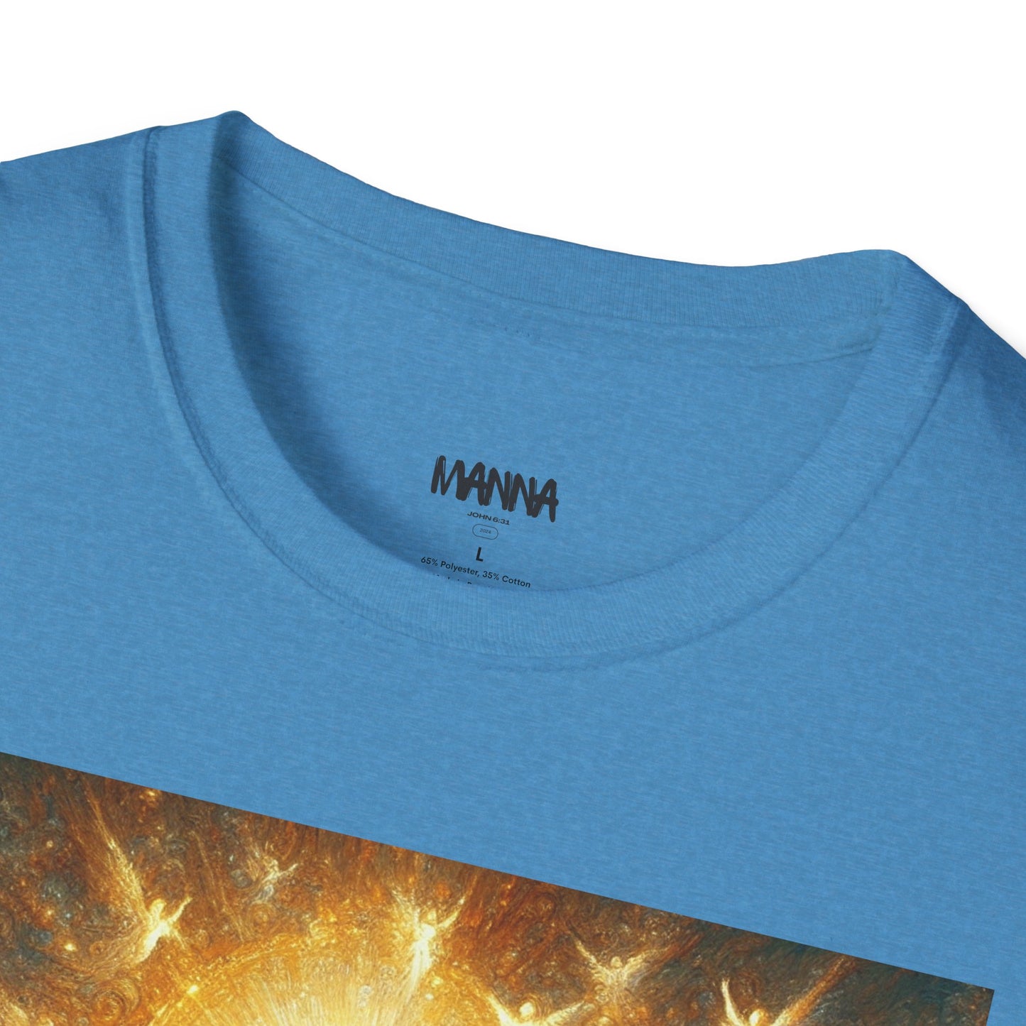 Heavenly Glory Unisex Softstyle T-Shirt - Inspirational Art Tee