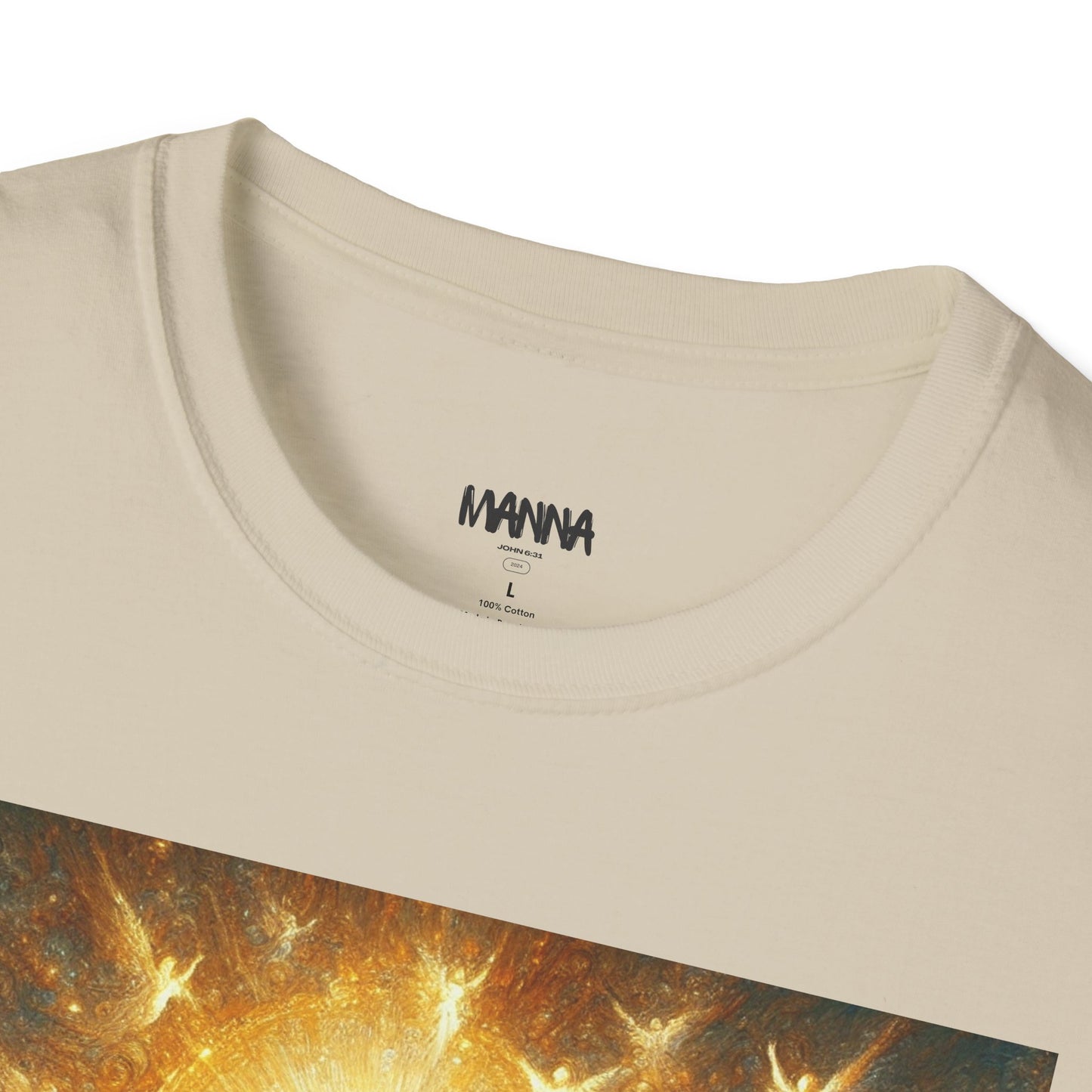 Heavenly Glory Unisex Softstyle T-Shirt - Inspirational Art Tee