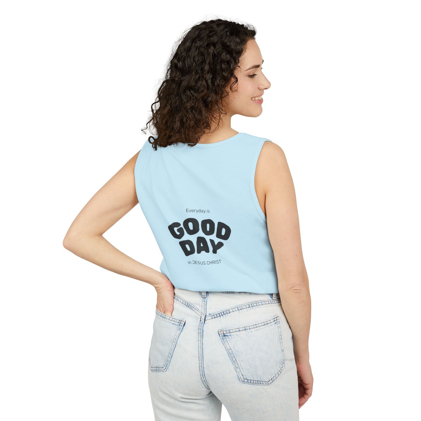 Inspirational Tank Top for Daily Motivation, Christian Gift, Positive Affirmation Apparel, Summer Fashion, Relaxed Fit Exercise Wear
