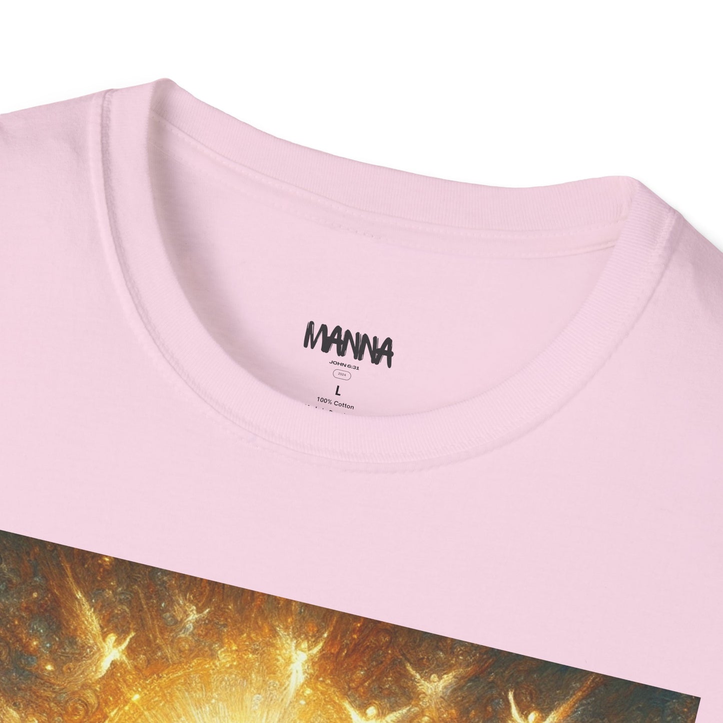 Heavenly Glory Unisex Softstyle T-Shirt - Inspirational Art Tee