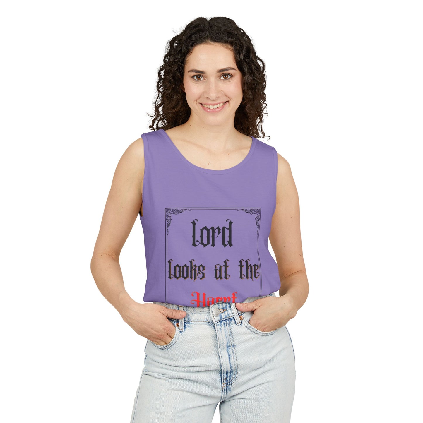 Inspirational Tank Top for Daily Motivation, Christian Gift, Positive Affirmation Apparel, Summer Fashion, Relaxed Fit Exercise Wear