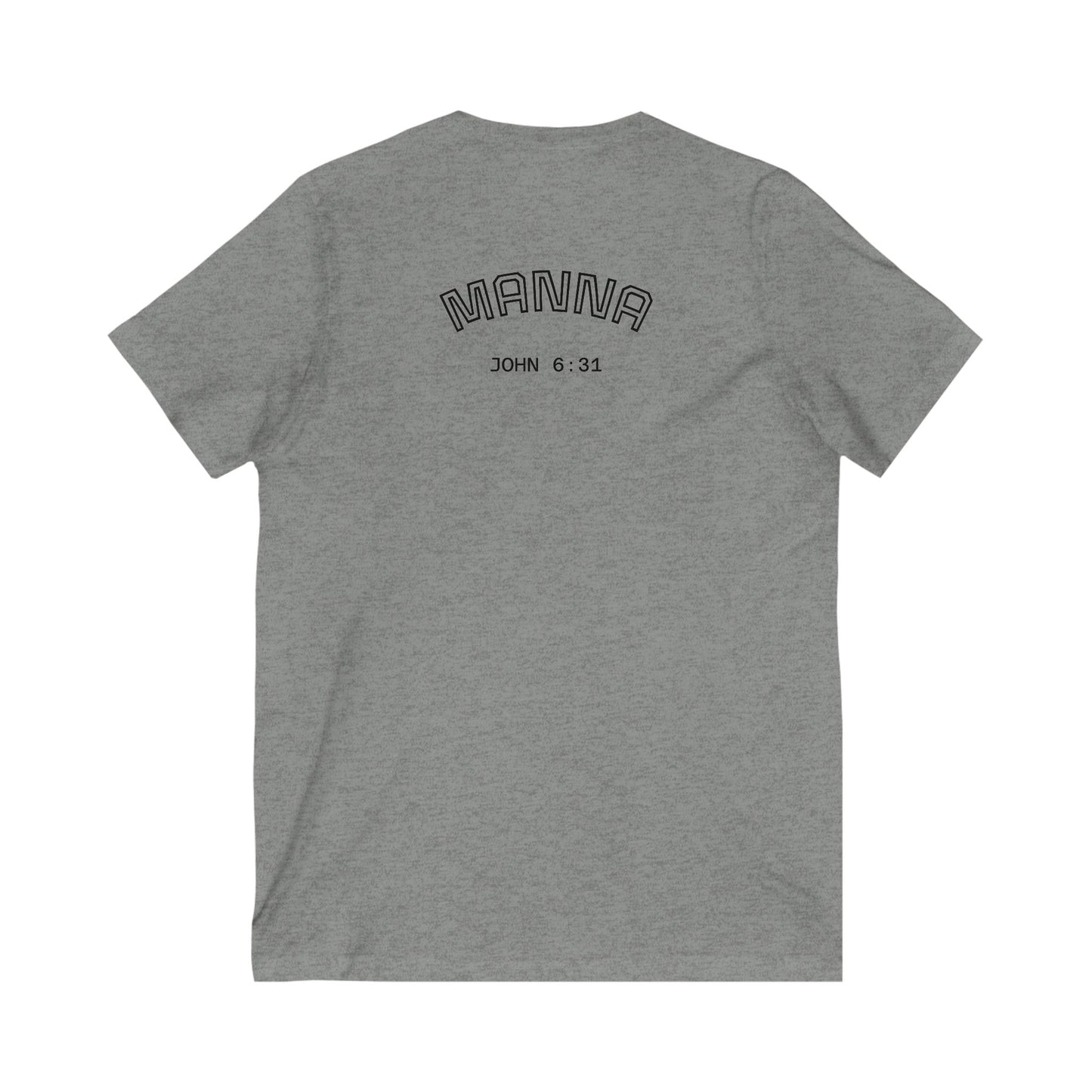 Inspirational V-Neck Tee, Strength and Dignity Shirt, Christian T-Shirt, Faith-Based Apparel, Spiritual Gifts, Casual Everyday Wear